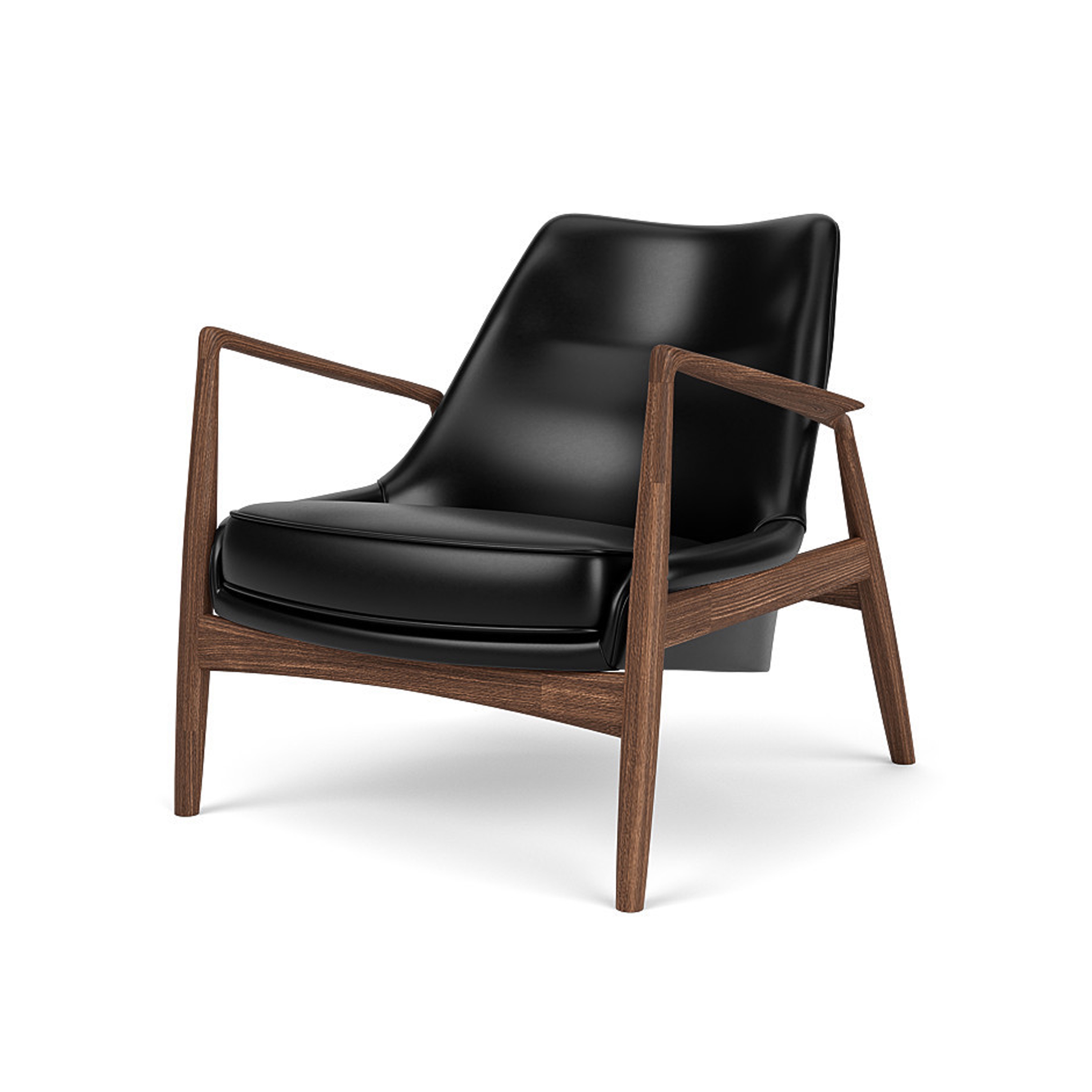 Mostra il prodotto The Seal, Lounge Chair, Low Back | Walnut Base / Dakar 0842 del produttore Audo Copenhagen