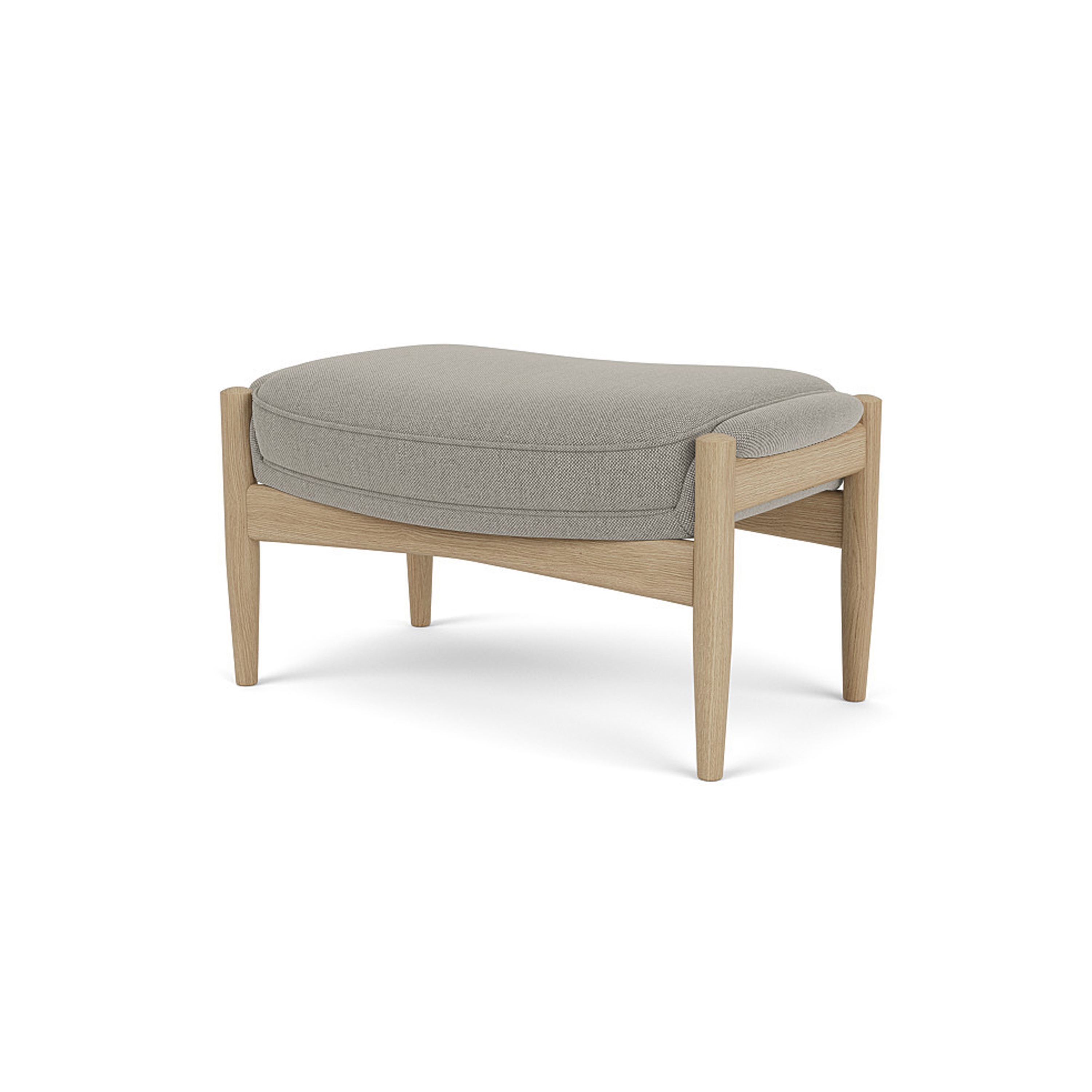 The Seal, Ottoman | Natural Oak Base / Re-wool 0218