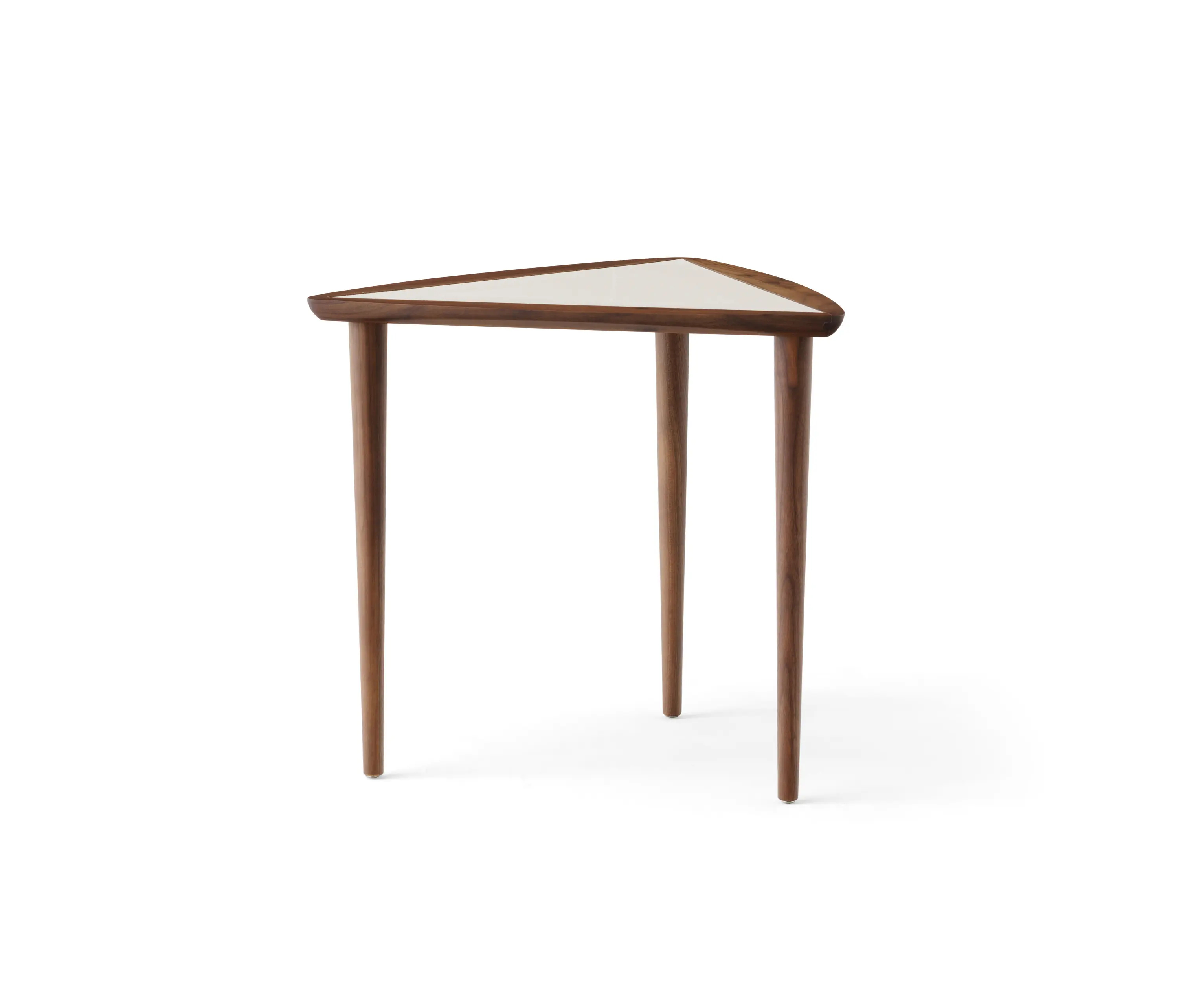Audo Copenhagen - Umanoff Nesting Side Table, Walnut | Fog Tabletop