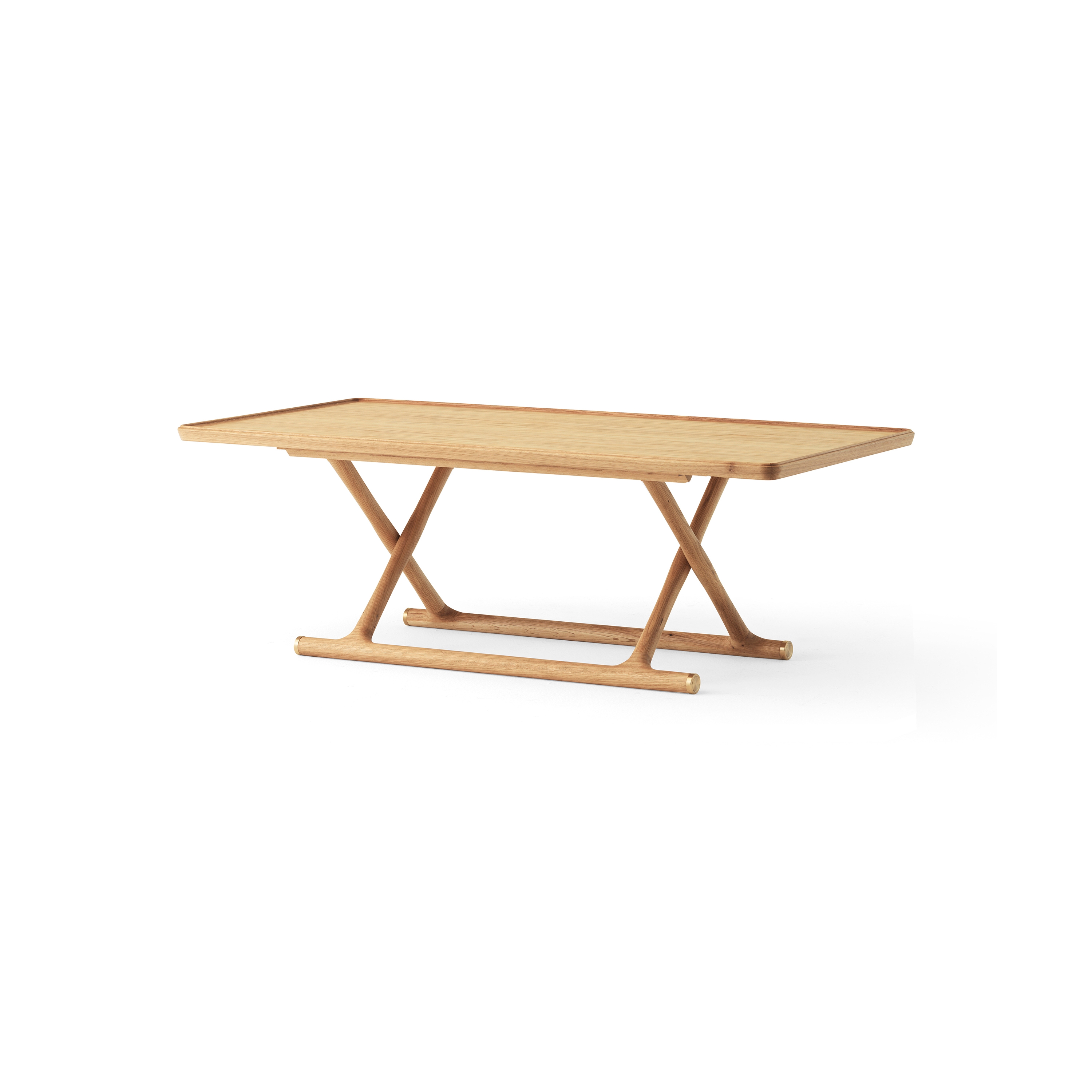 Jäger Lounge Table, Natural Oak