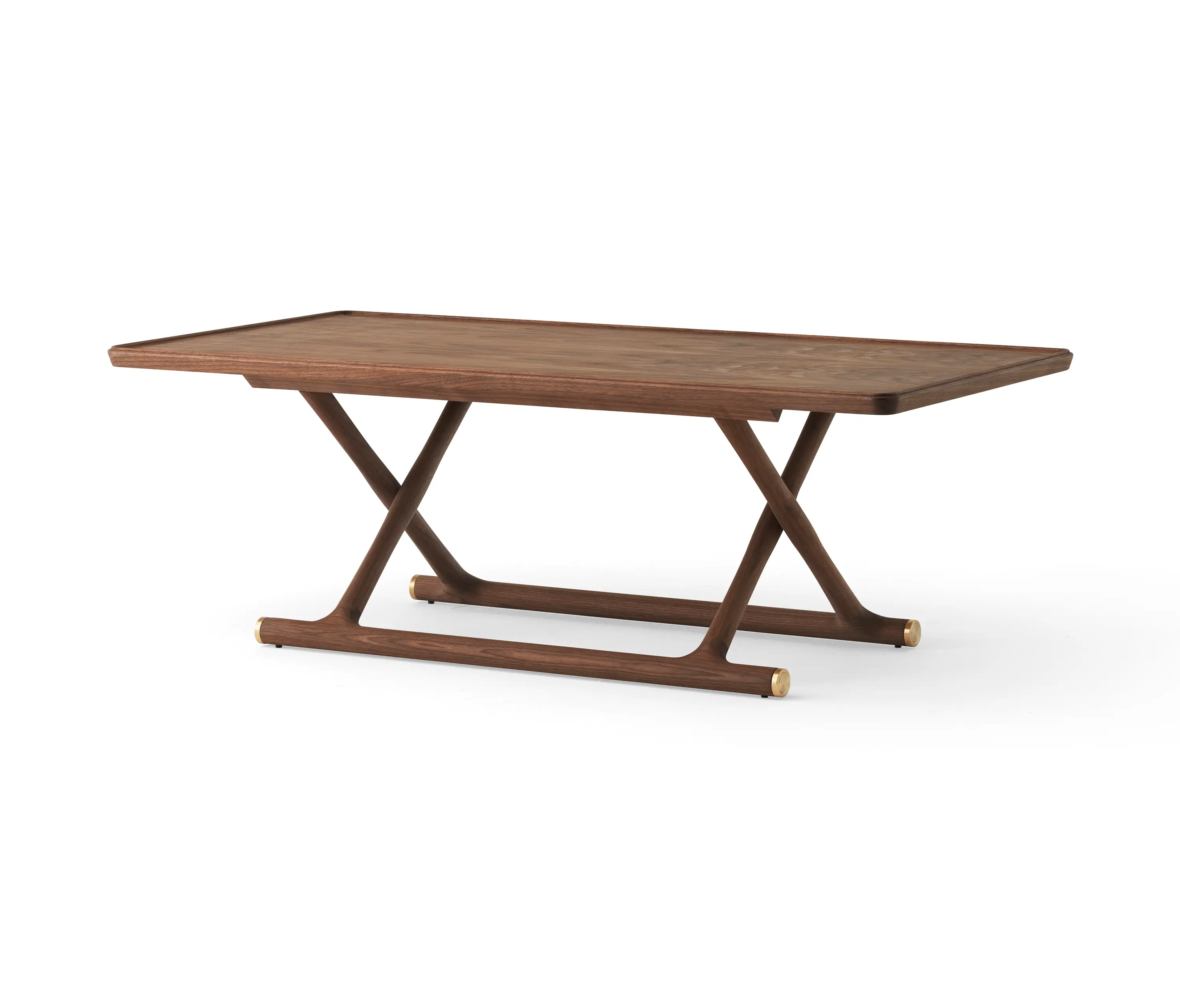 Audo Copenhagen - Jäger Lounge Table, Walnut