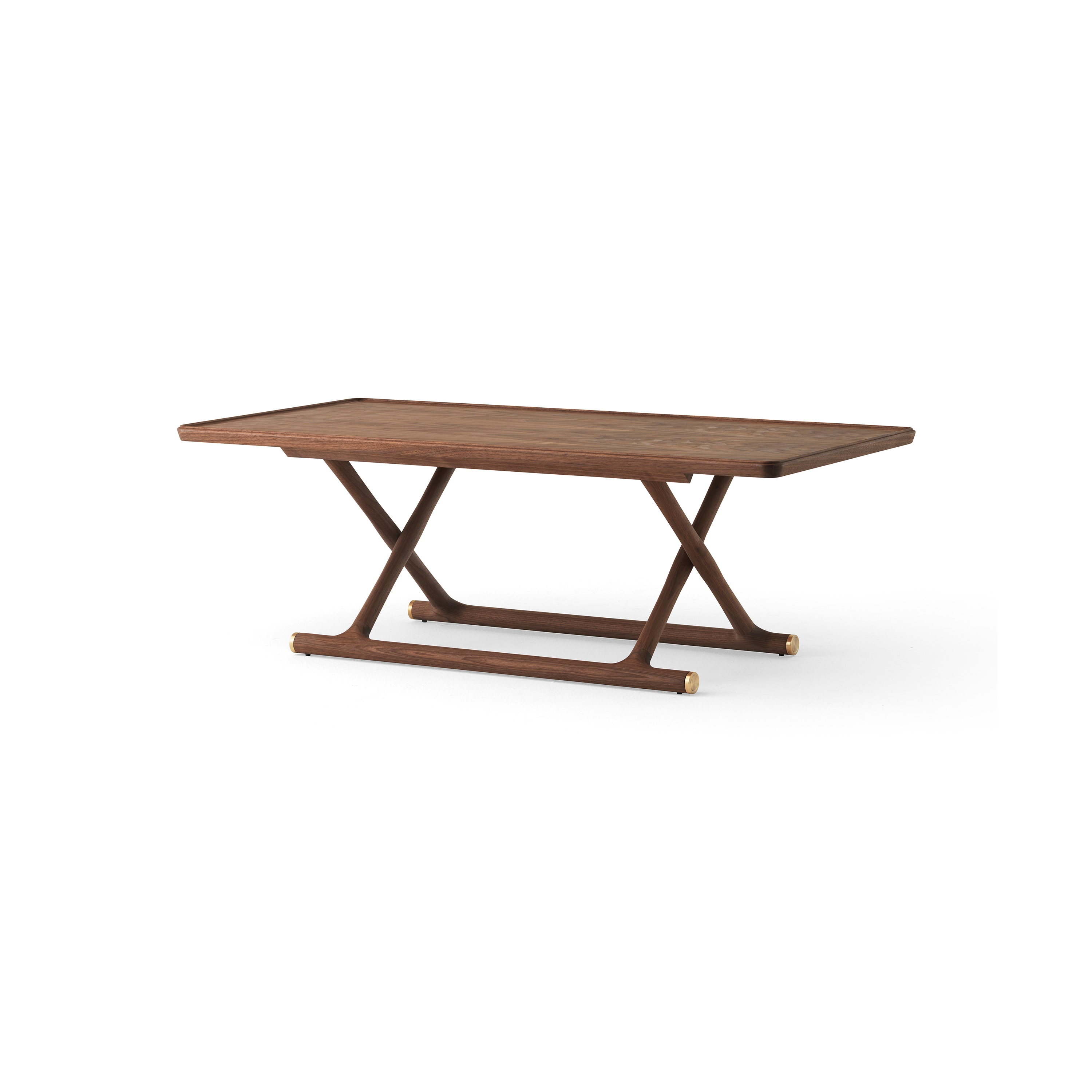 Display product Jäger Lounge Table, Walnut from manufacturer Audo Copenhagen