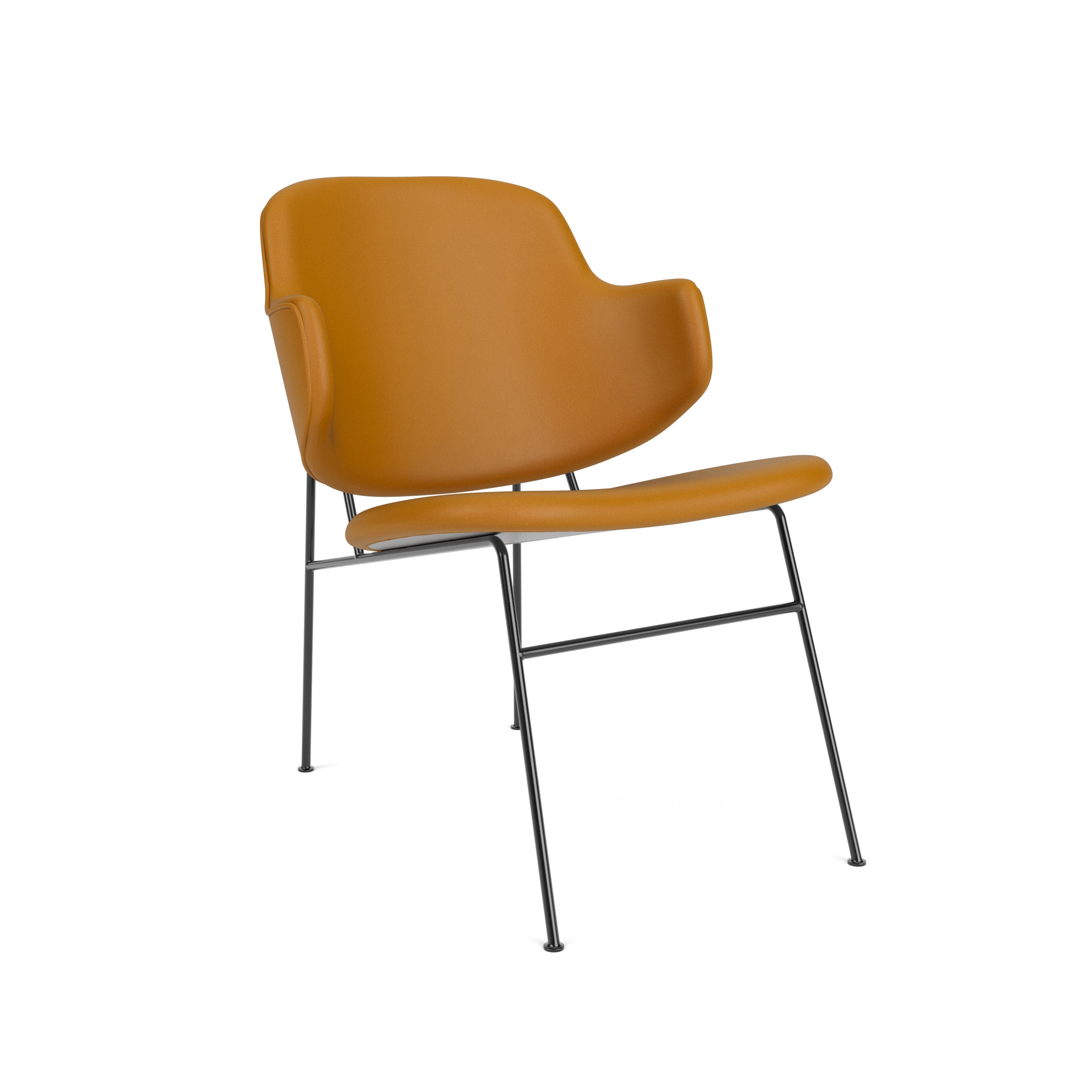 Mostra il prodotto The Penguin Lounge Chair, Black Steel / Dakar 0250 del produttore Audo Copenhagen