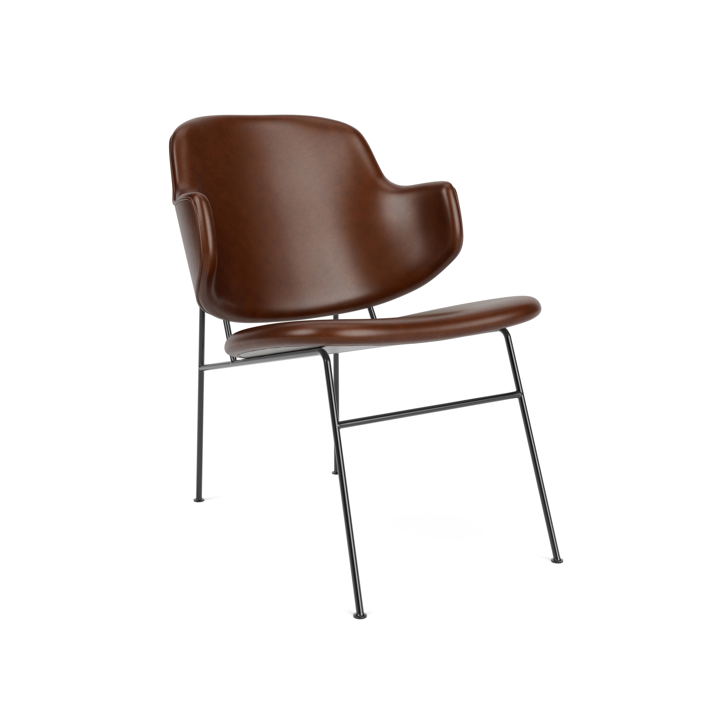 The Penguin Lounge Chair, Black Steel / Dakar 0329