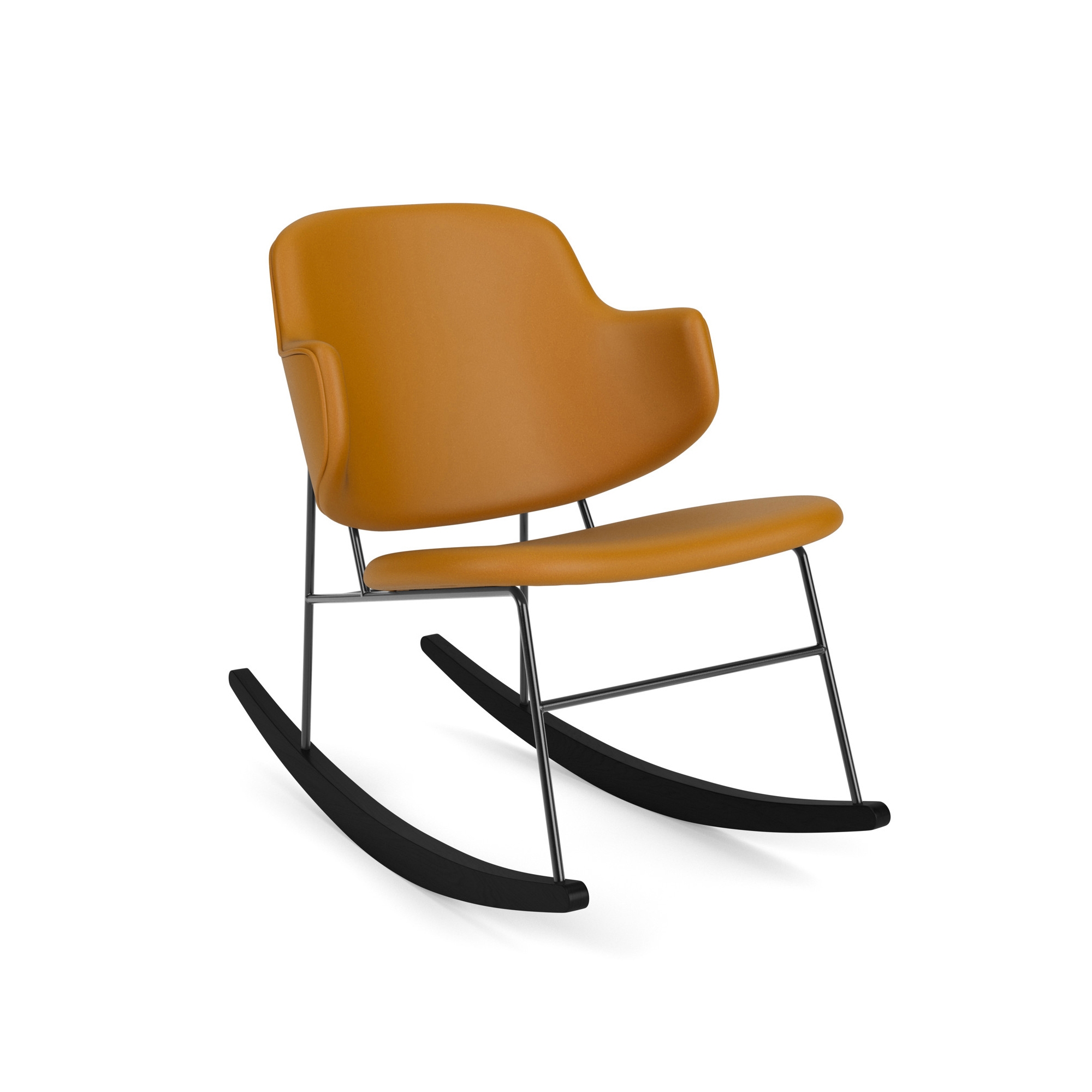 The Penguin Rocking Chair, Black Steel / Dakar 0250