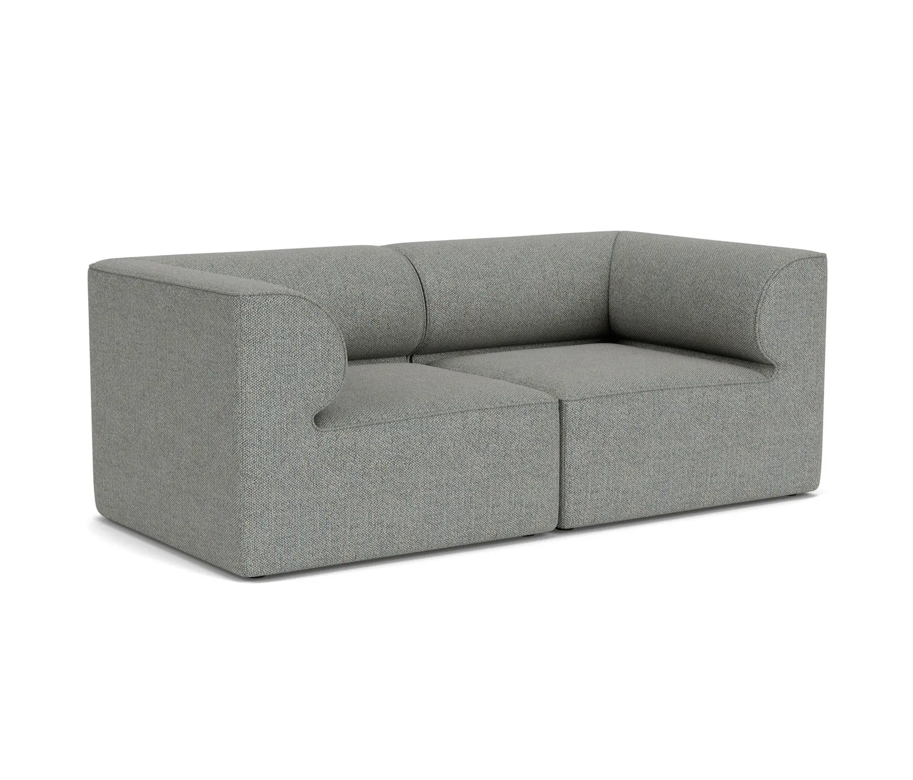 Audo Copenhagen - Eave Modular 96, 2 Seater, Configuration 1 / Safire 012