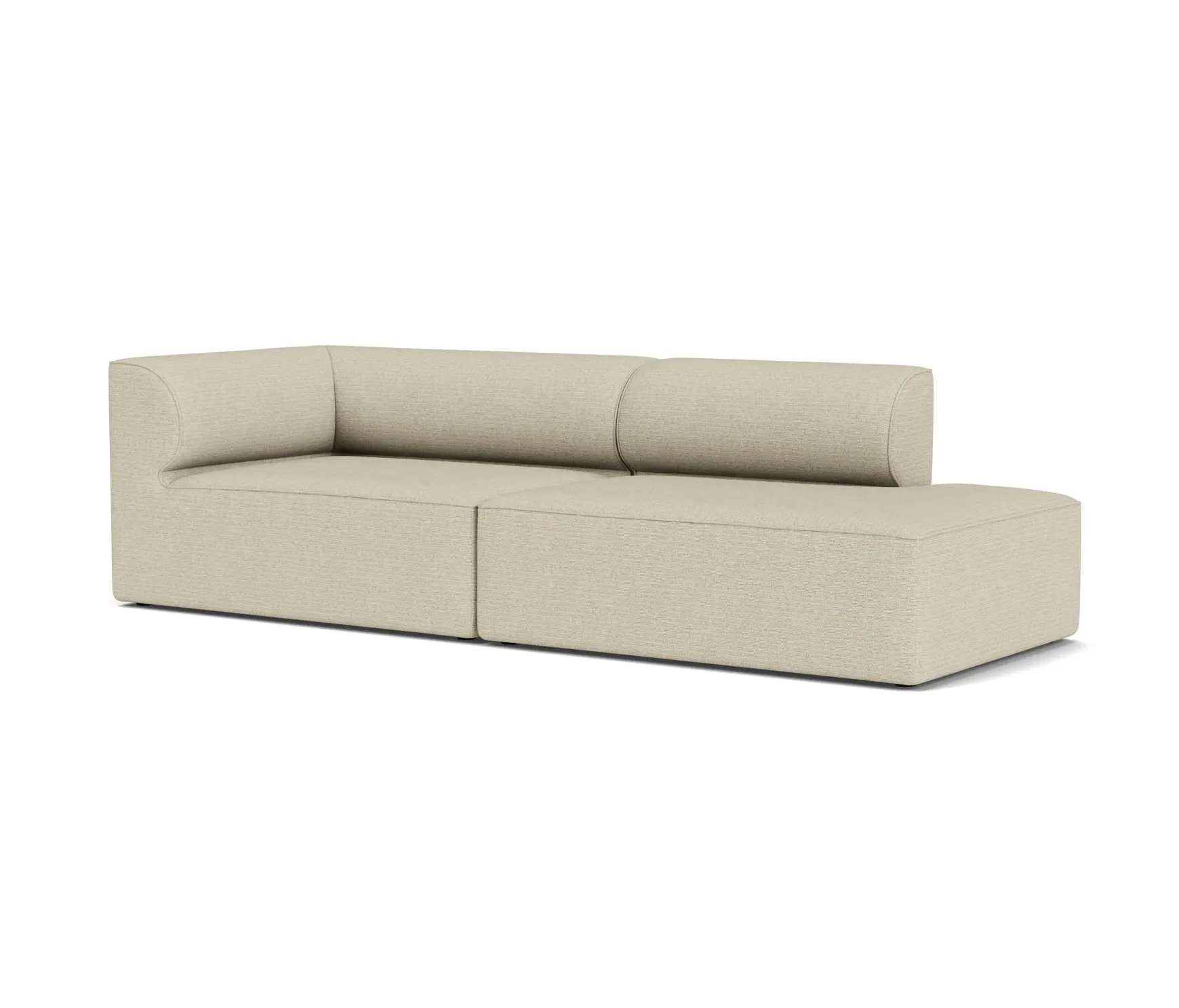 Audo Copenhagen - Eave Modular 96, 2 Seater, Configuration 3 /
Savanna 202