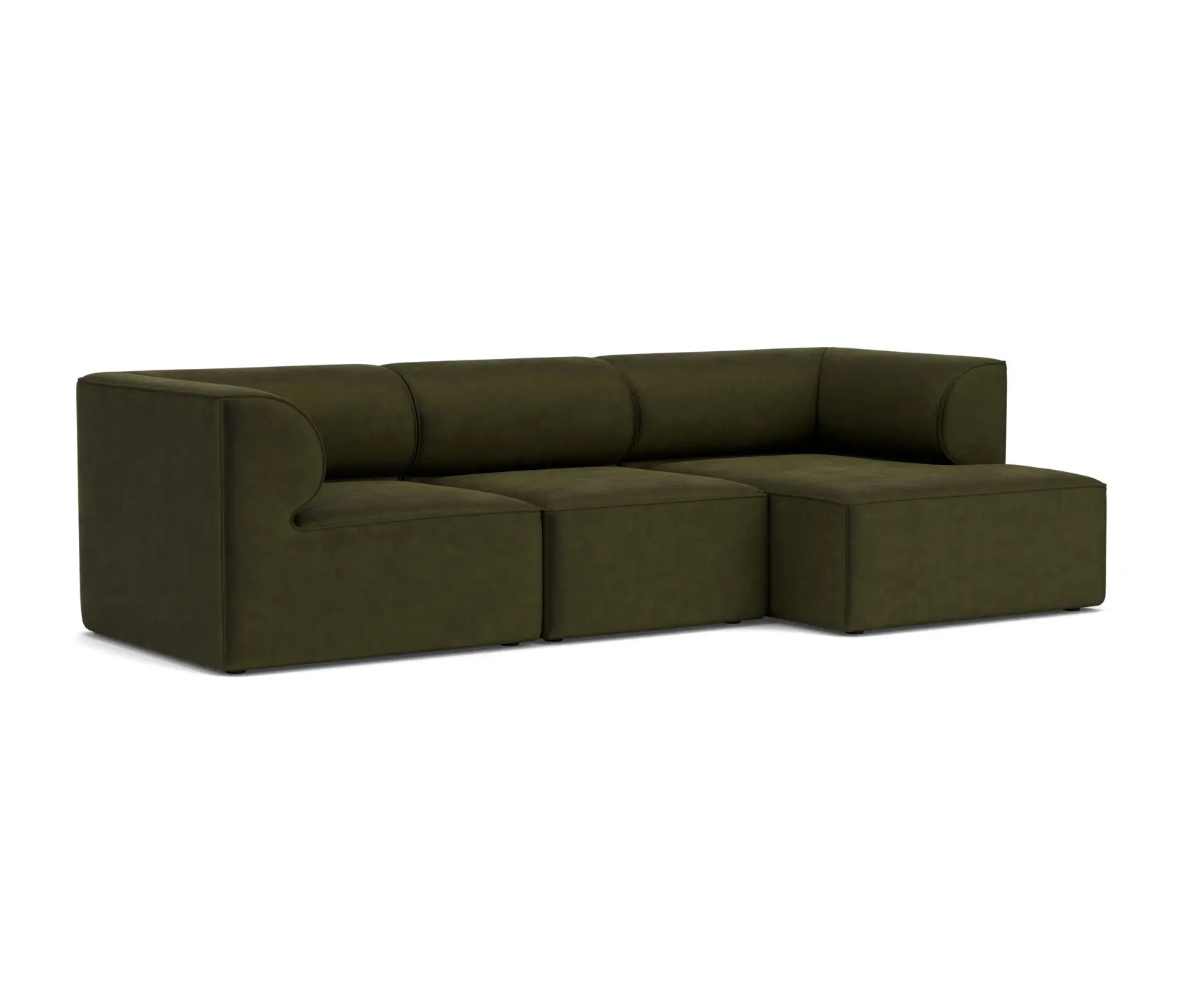 Audo Copenhagen - Eave Modular 96, 3 Seater, Configuration 11 /
Champion 035