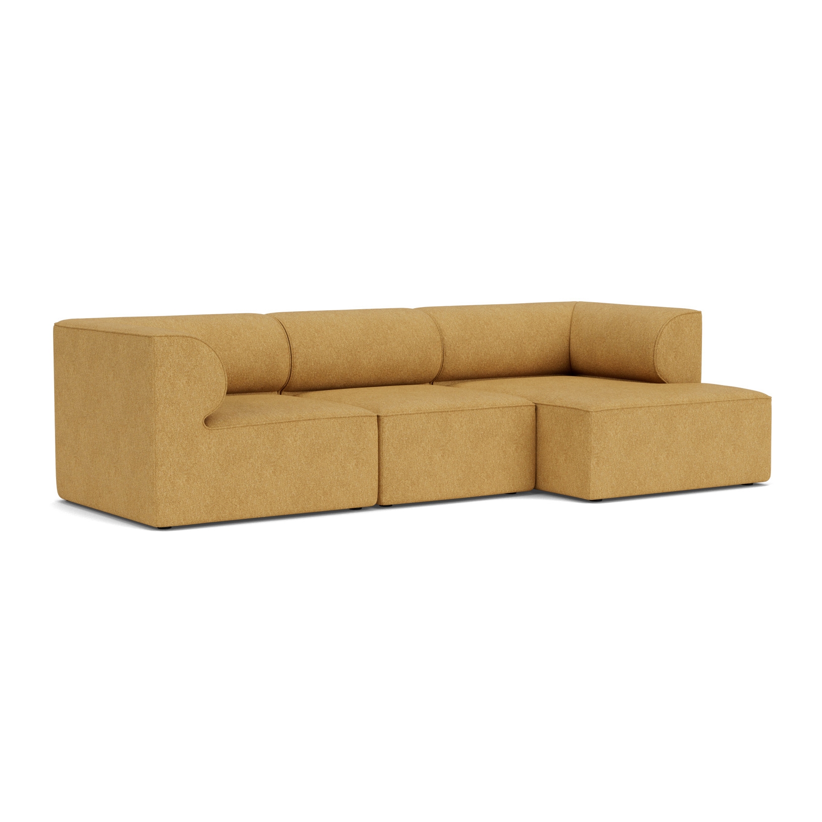Display product Eave Modular 96, 3 Seater, Configuration 11 / Moss 22 from manufacturer Audo Copenhagen