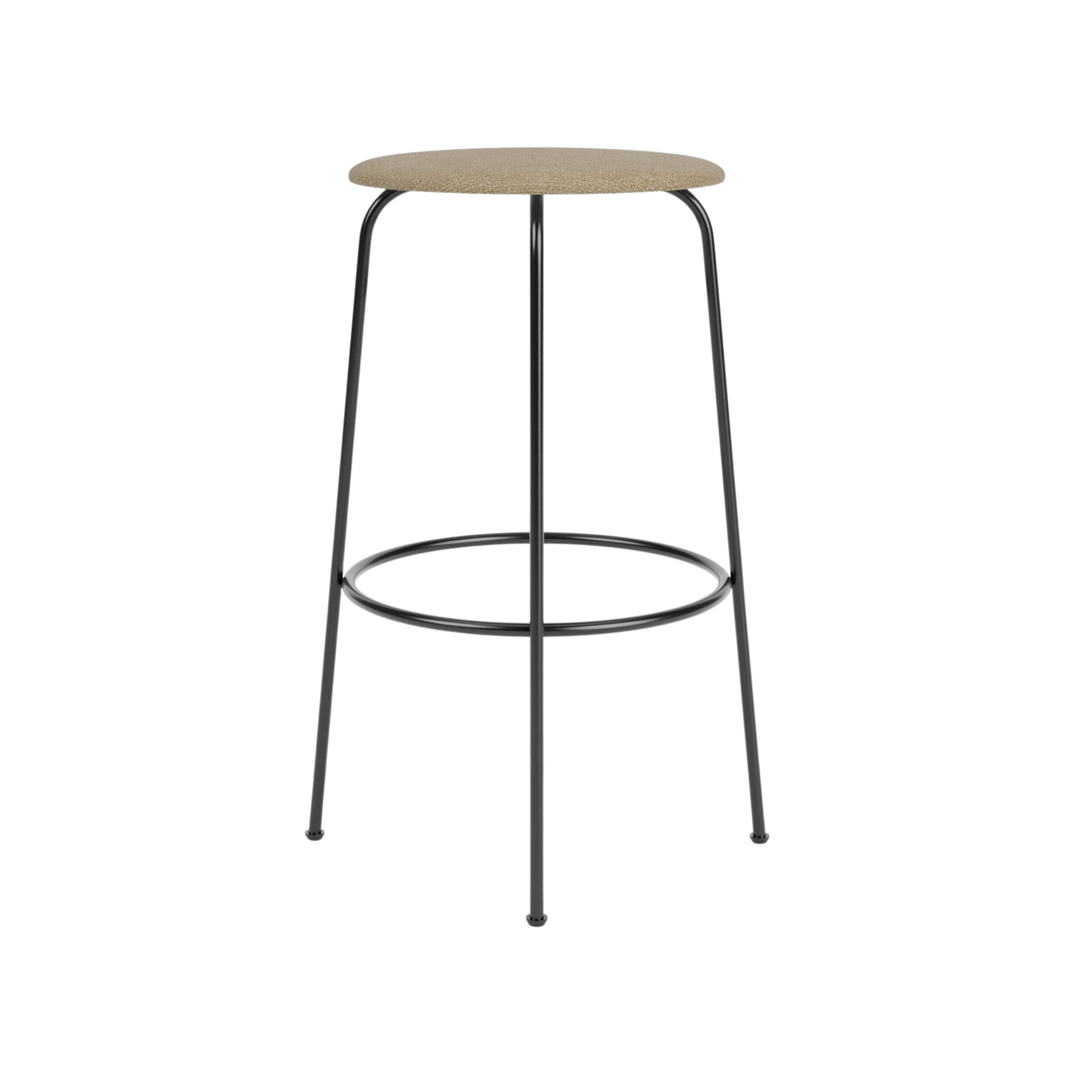 Mostrar el producto Afteroom Bar Stool, Upholstered Seat | Audo Bouclé - Beige 02 del fabricante Audo Copenhagen