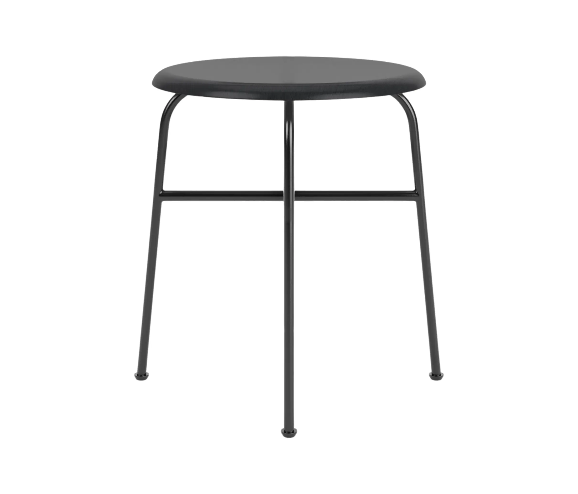Audo Copenhagen - Afteroom Stool | Veneer | Black - Black