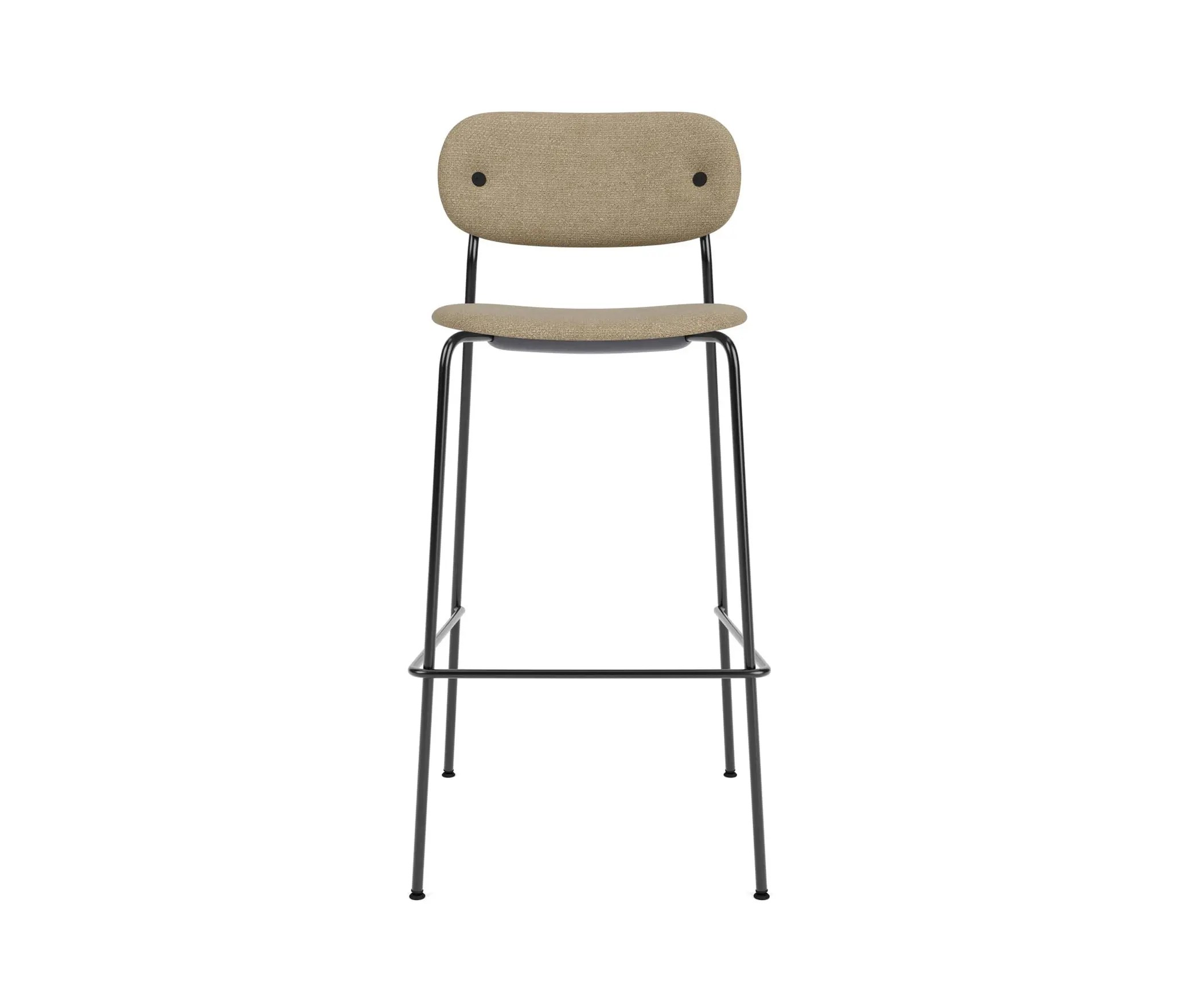 Audo Copenhagen - Co Bar Chair | Fully Upholstered | Audo Bouclé - Beige, 02