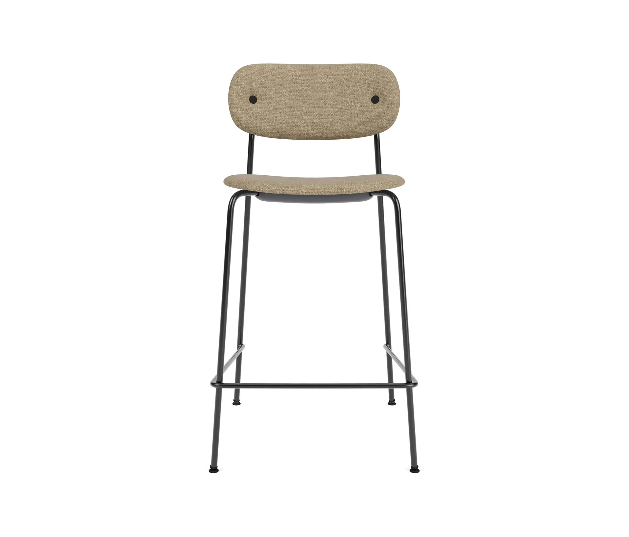 Audo Copenhagen - Co Counter Chair | Fully Upholstered | Audo Bouclé - Beige, 02