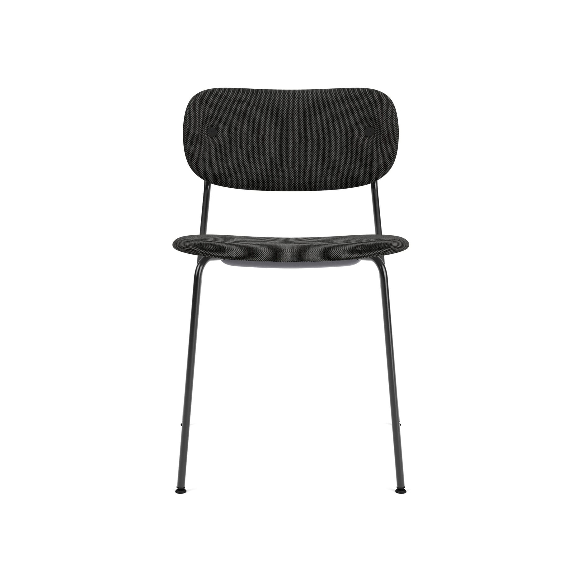Mostra il prodotto Co Dining Chair | Black Base | Upholstered Seat and Back | Re-wool - Black 0198 del produttore Audo Copenhagen