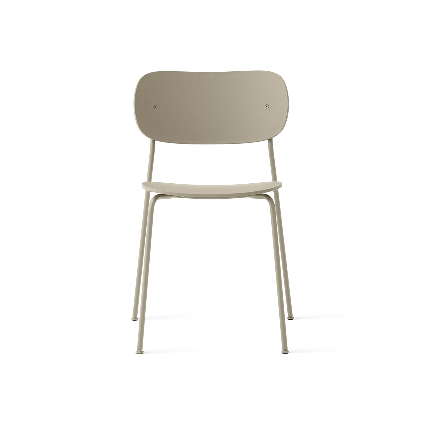 Display product Co Dining Chair | Plastic Seat and Back | Olive from manufacturer Audo Copenhagen