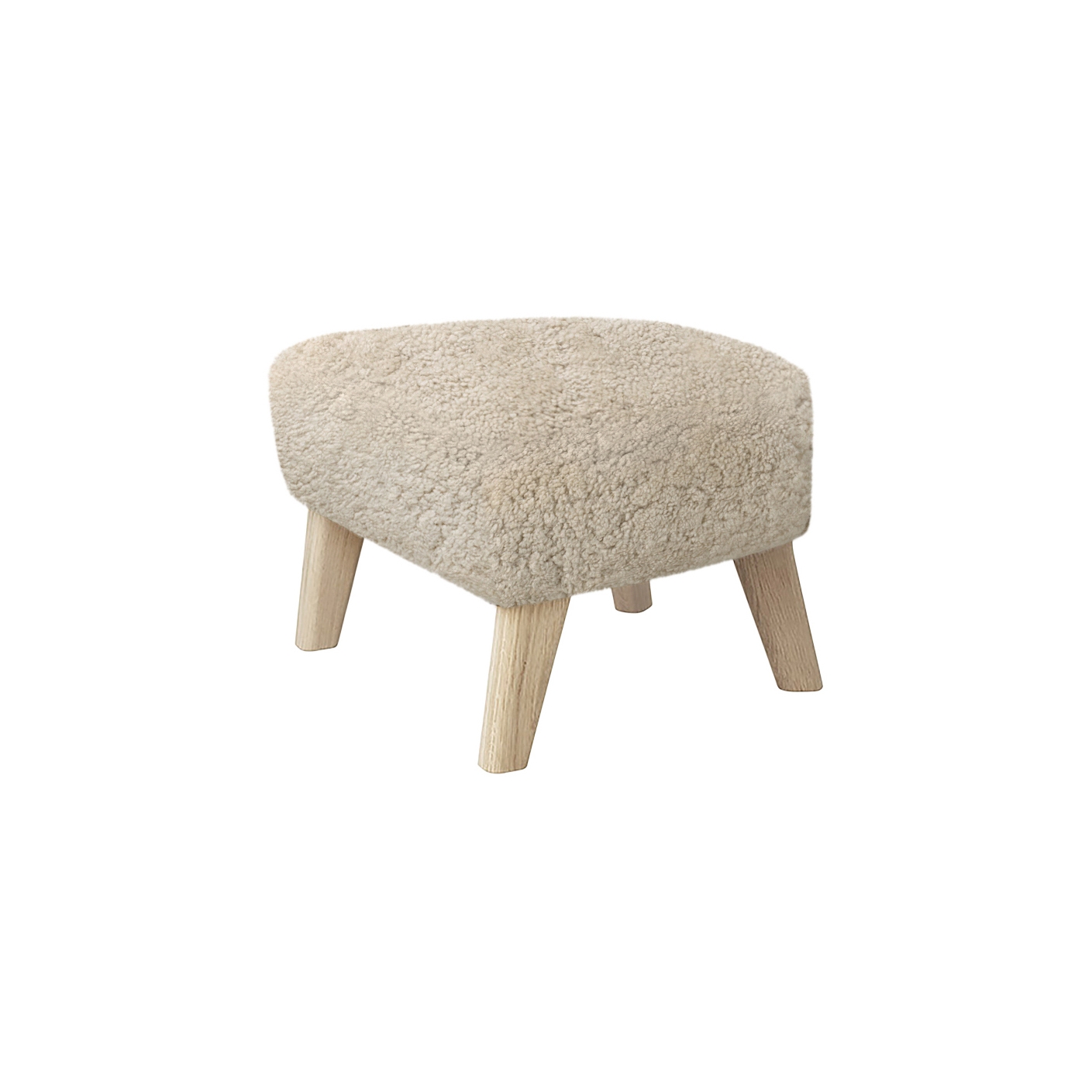 Produkt My Own Chair Footstool Sheepskin Moonlight/Natural Oak des Herstellers Audo Copenhagen anzeigen