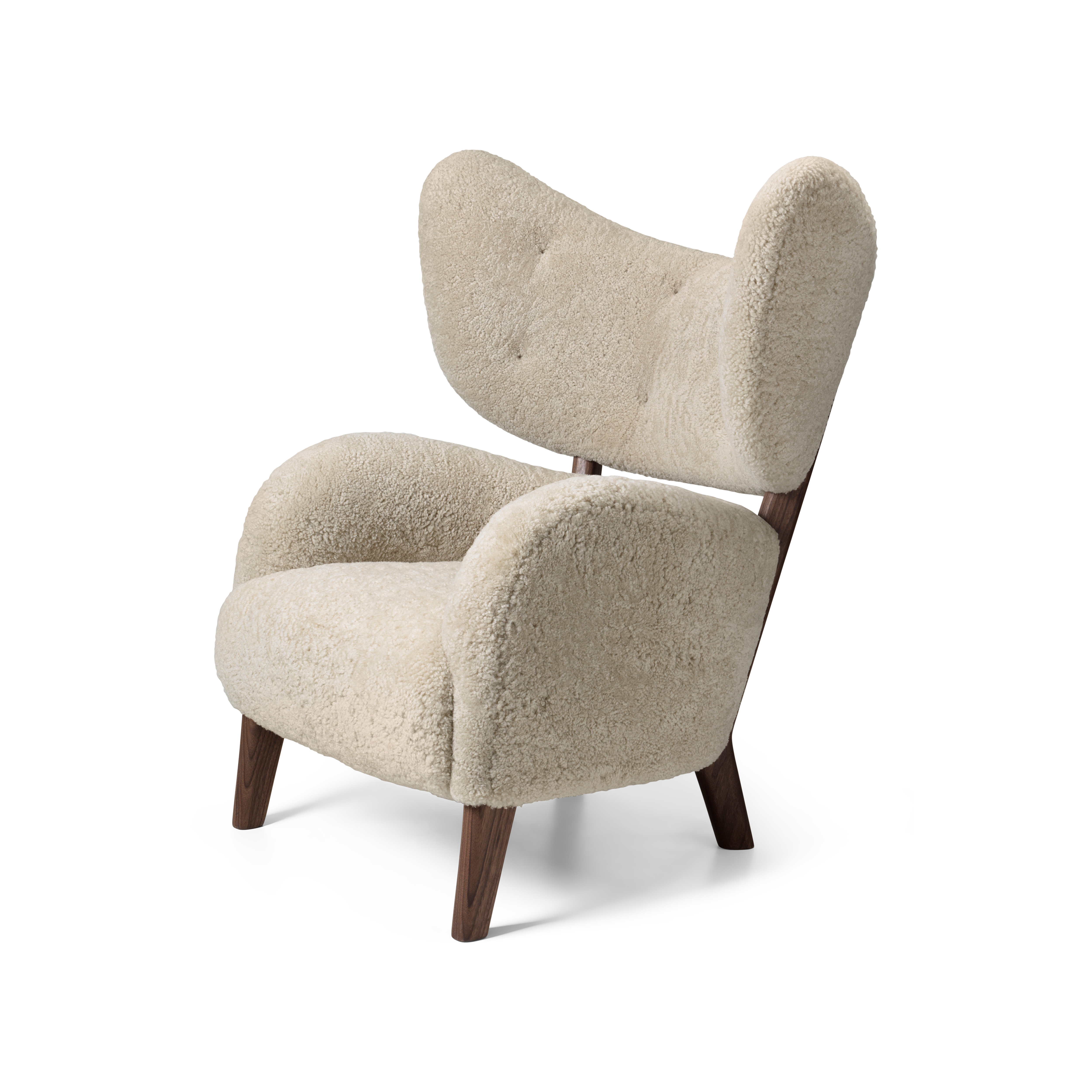 My Own Chair Sheepskin Moonlight/Walnut