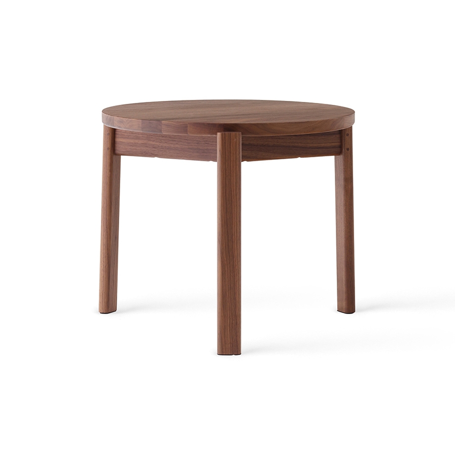 Display product Passage Lounge Table,Ø50 CM | Walnut from manufacturer Audo Copenhagen