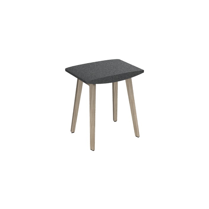 Mostrar el producto Four Stools 74 upholstery, wooden legs del fabricante Ocee & Four Design