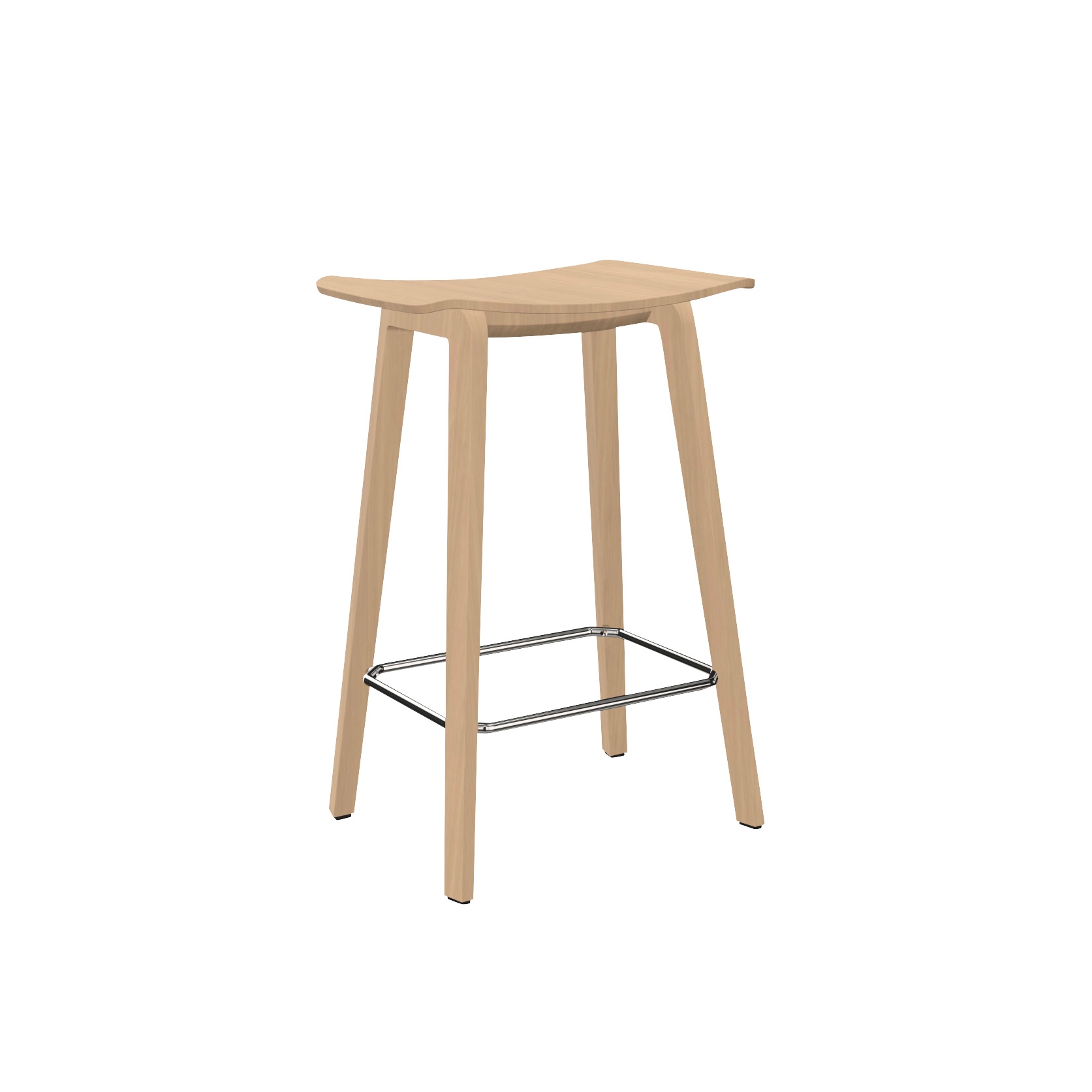 Display product Four Stools 90, wooden legs from manufacturer Ocee & Four Design