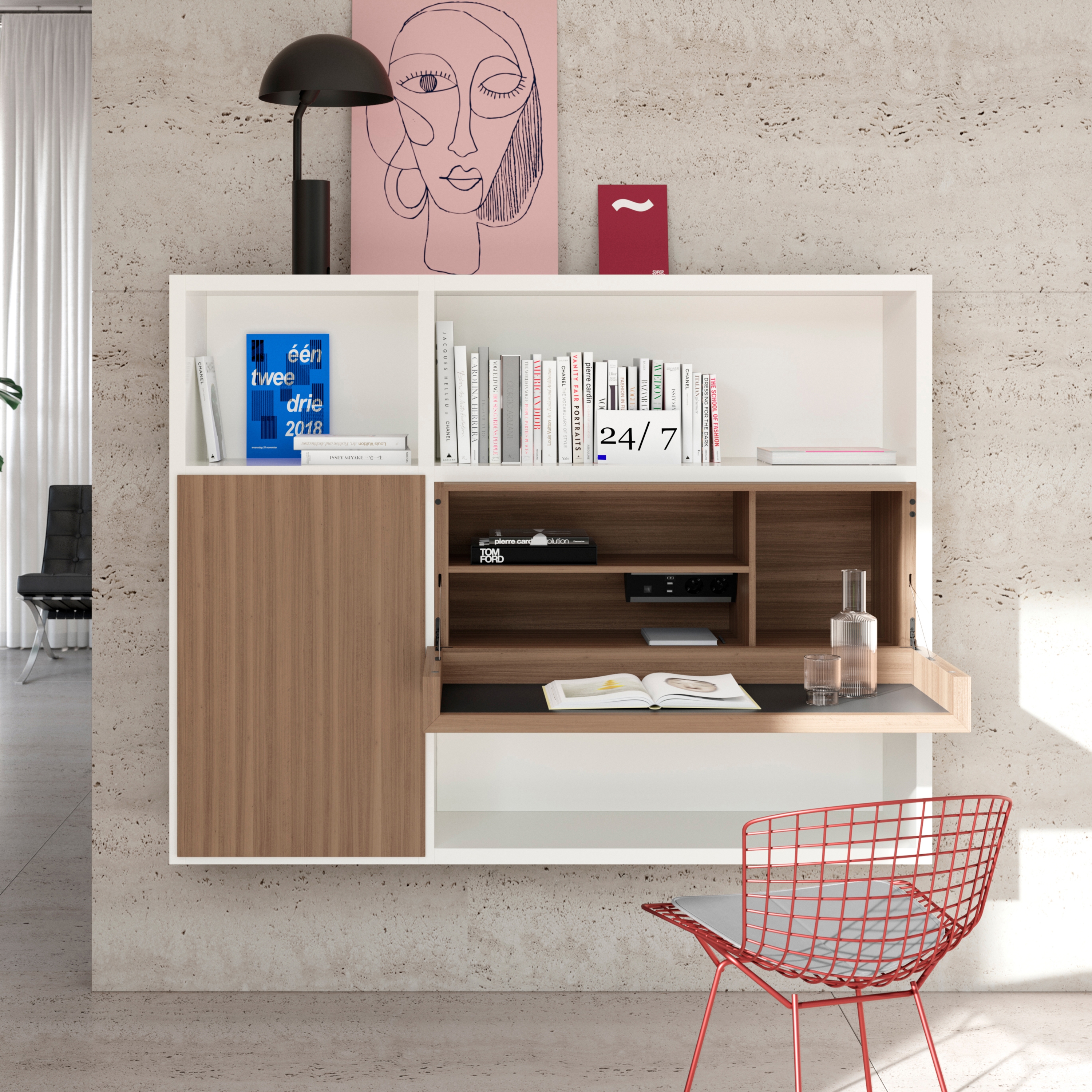 Mostra il prodotto VITA hanging shelf del produttore Kettnaker