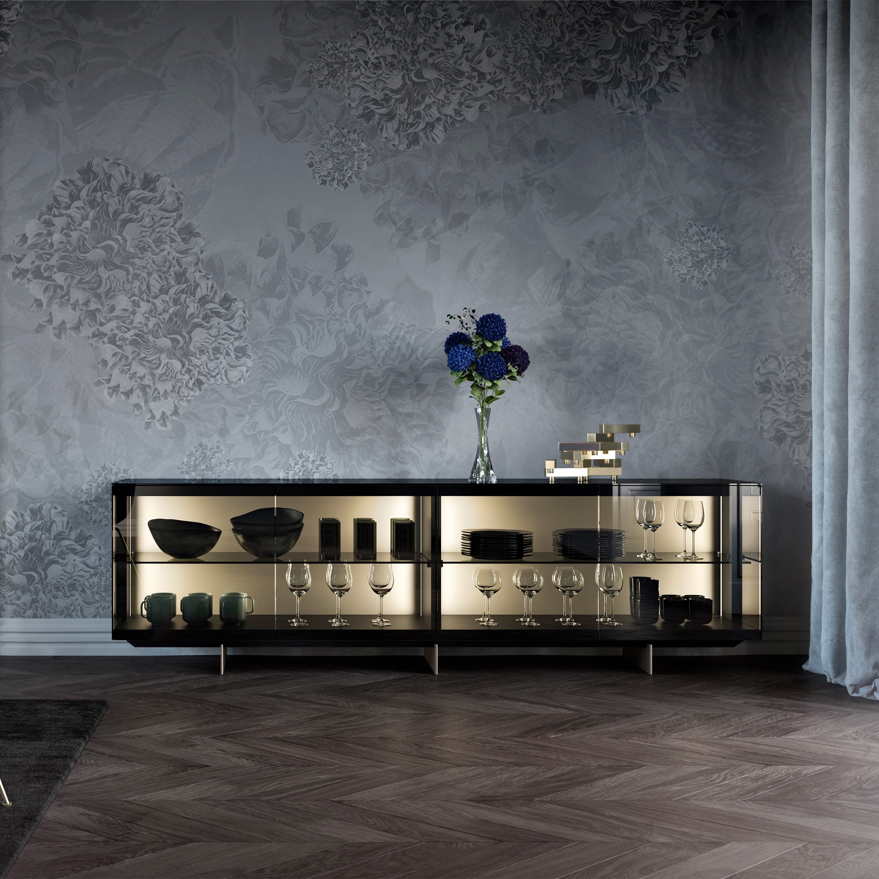 Produkt SOMA Vitrinensideboard des Herstellers Kettnaker anzeigen
