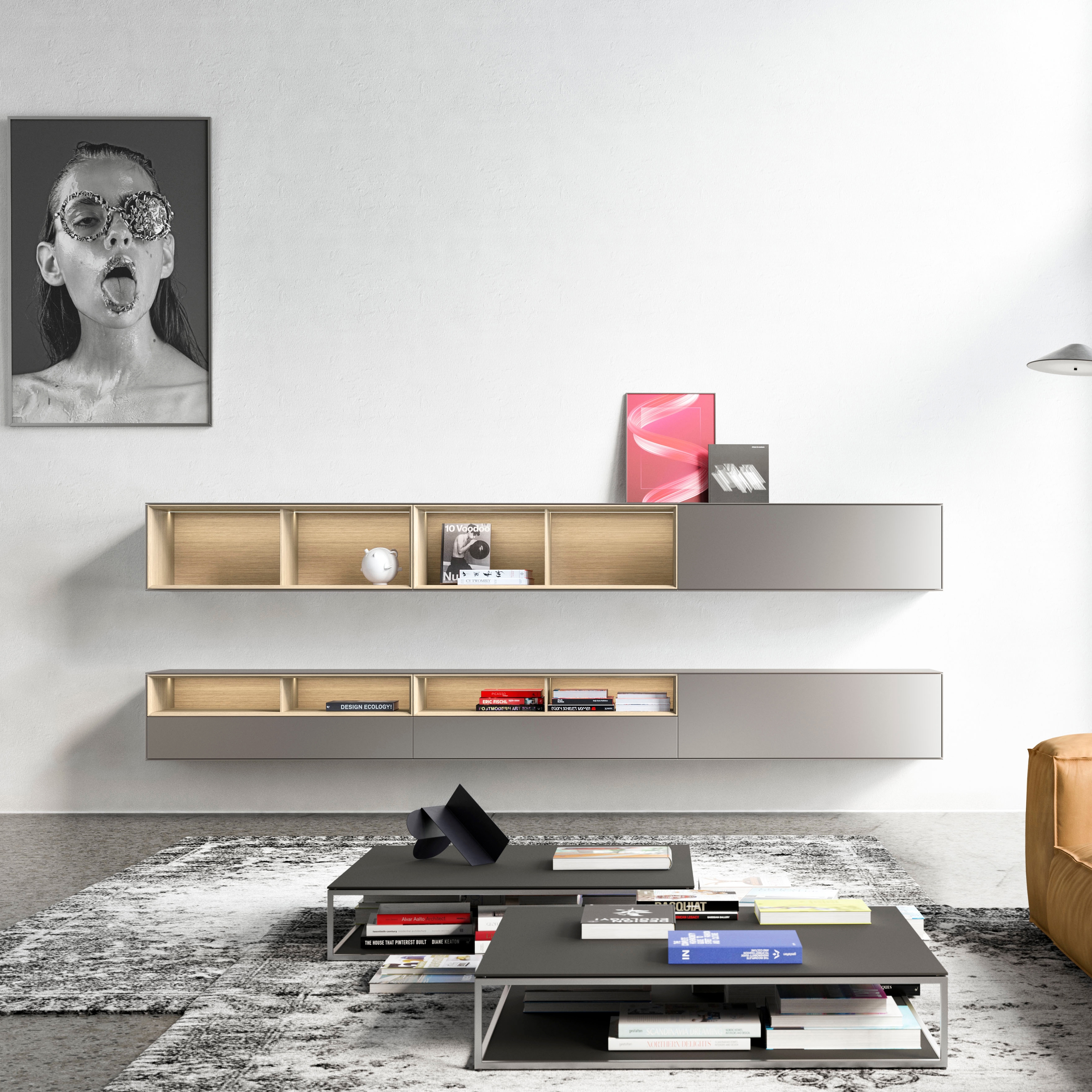 Display product SOMA wall-mounted shelf from manufacturer Kettnaker