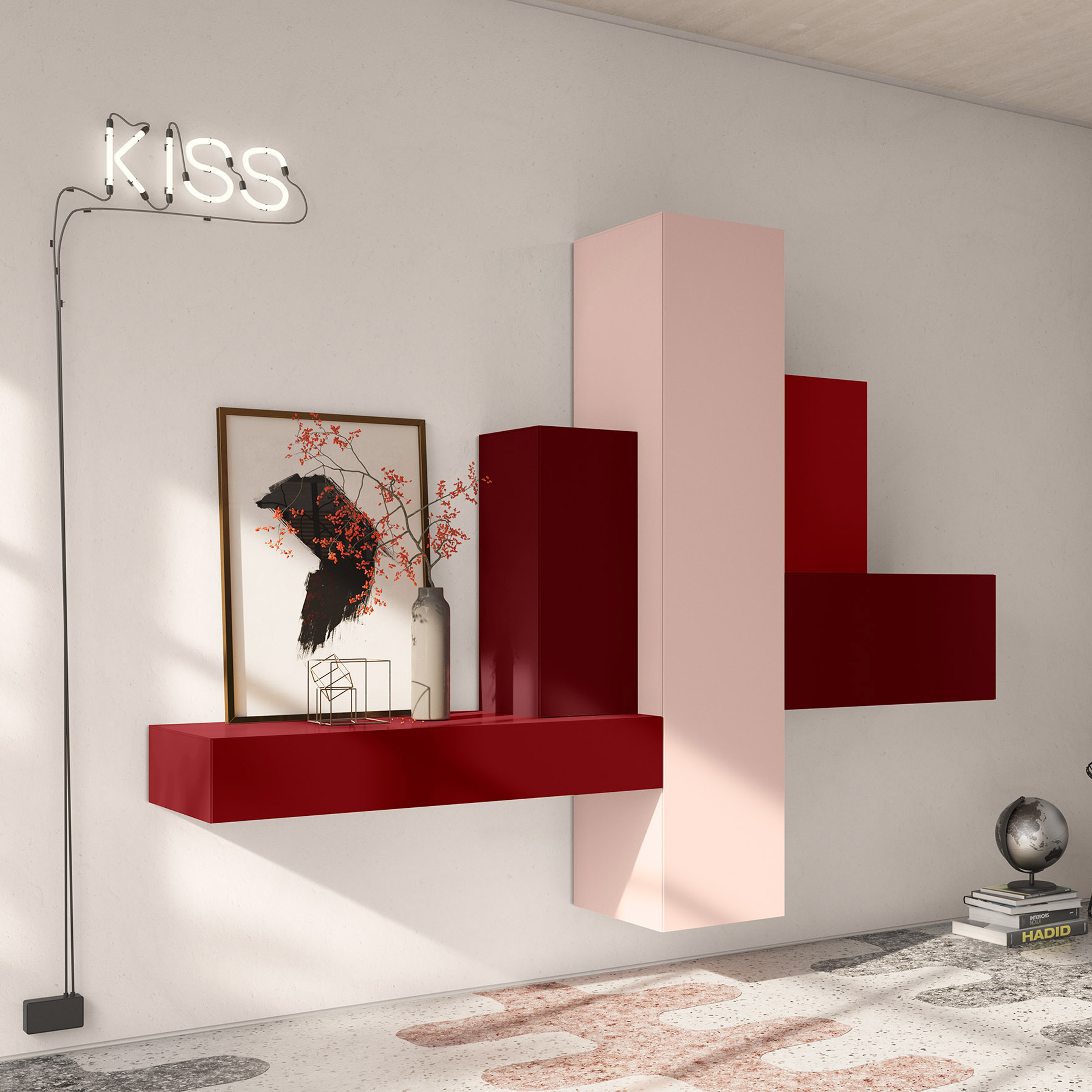Display product ALEA hanging shelf from manufacturer Kettnaker