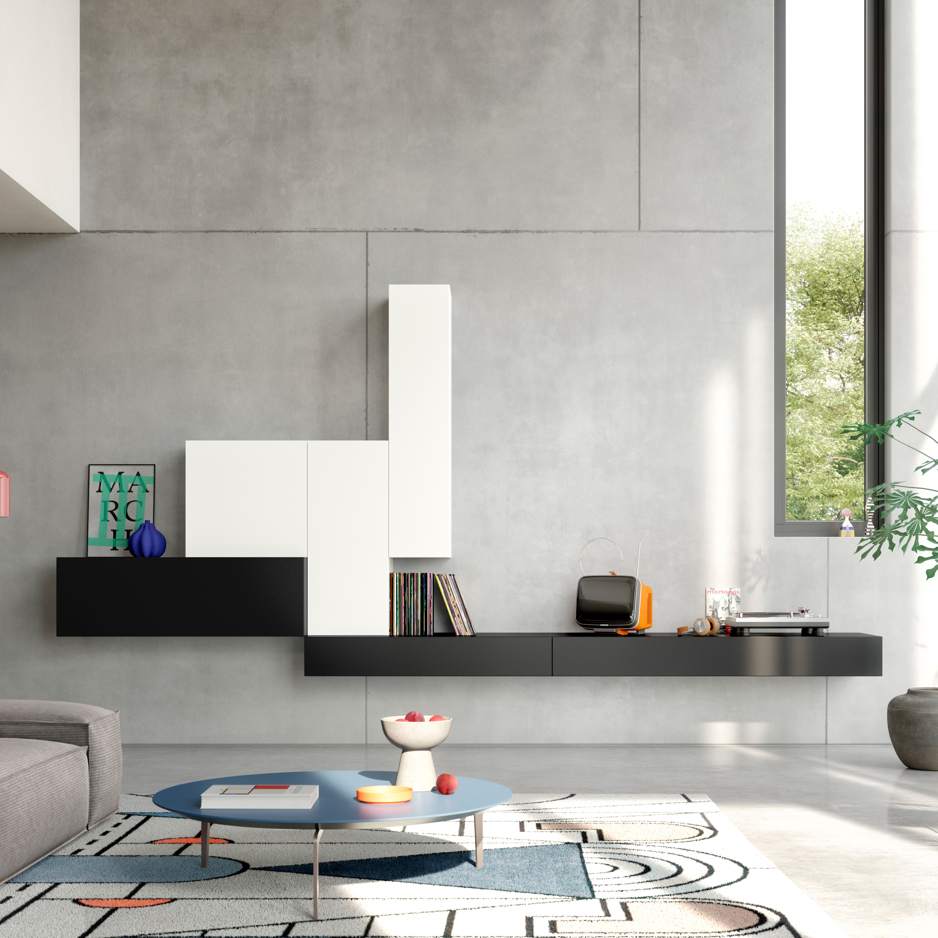Display product ALEA hanging shelf from manufacturer Kettnaker
