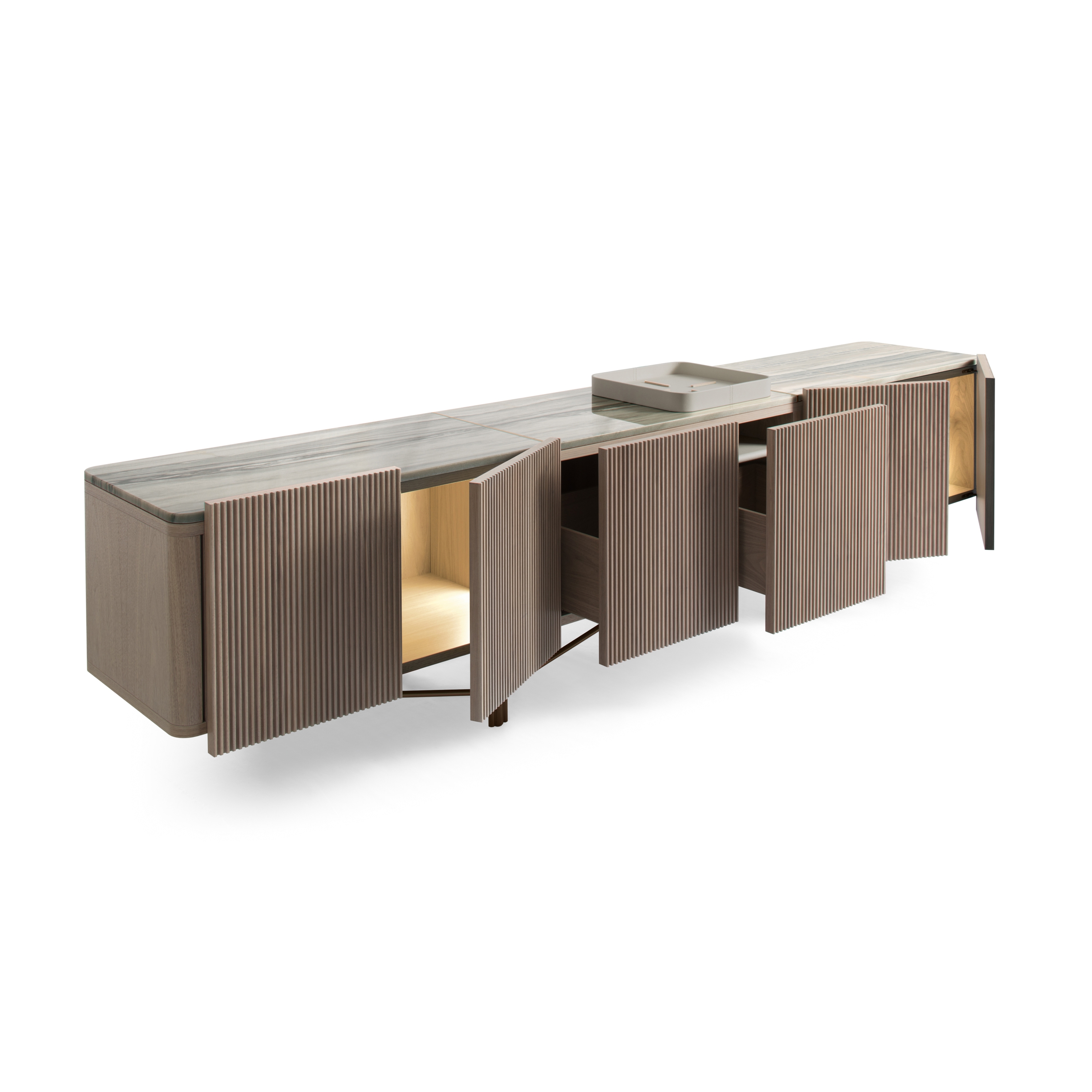 CONTAINERS AND BOOKCASES