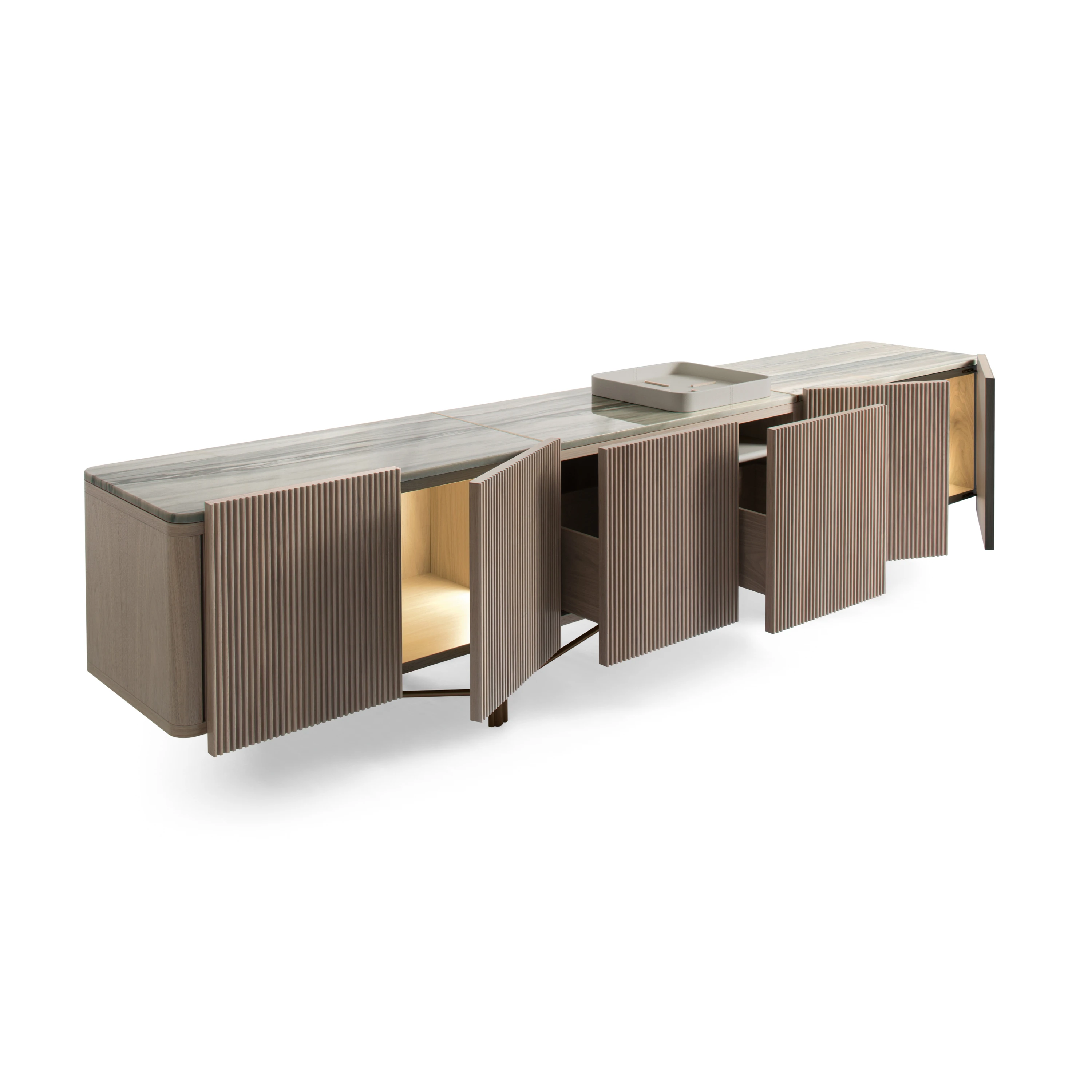 CONTAINERS AND BOOKCASES