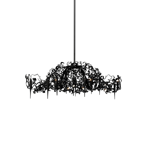 Produkt Flower Power chandelier oval des Herstellers Brand van Egmond anzeigen