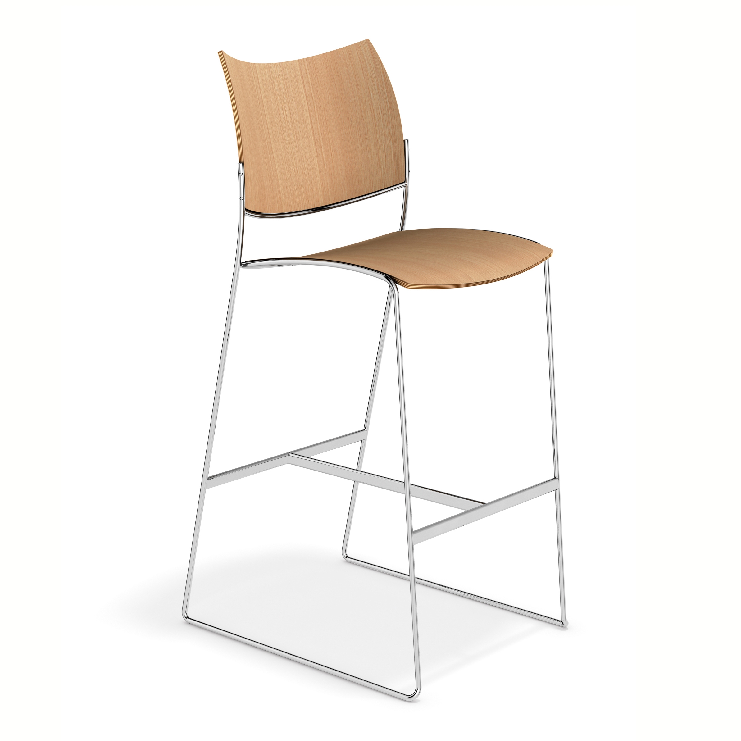 Display product Curvy Barstool from manufacturer Casala