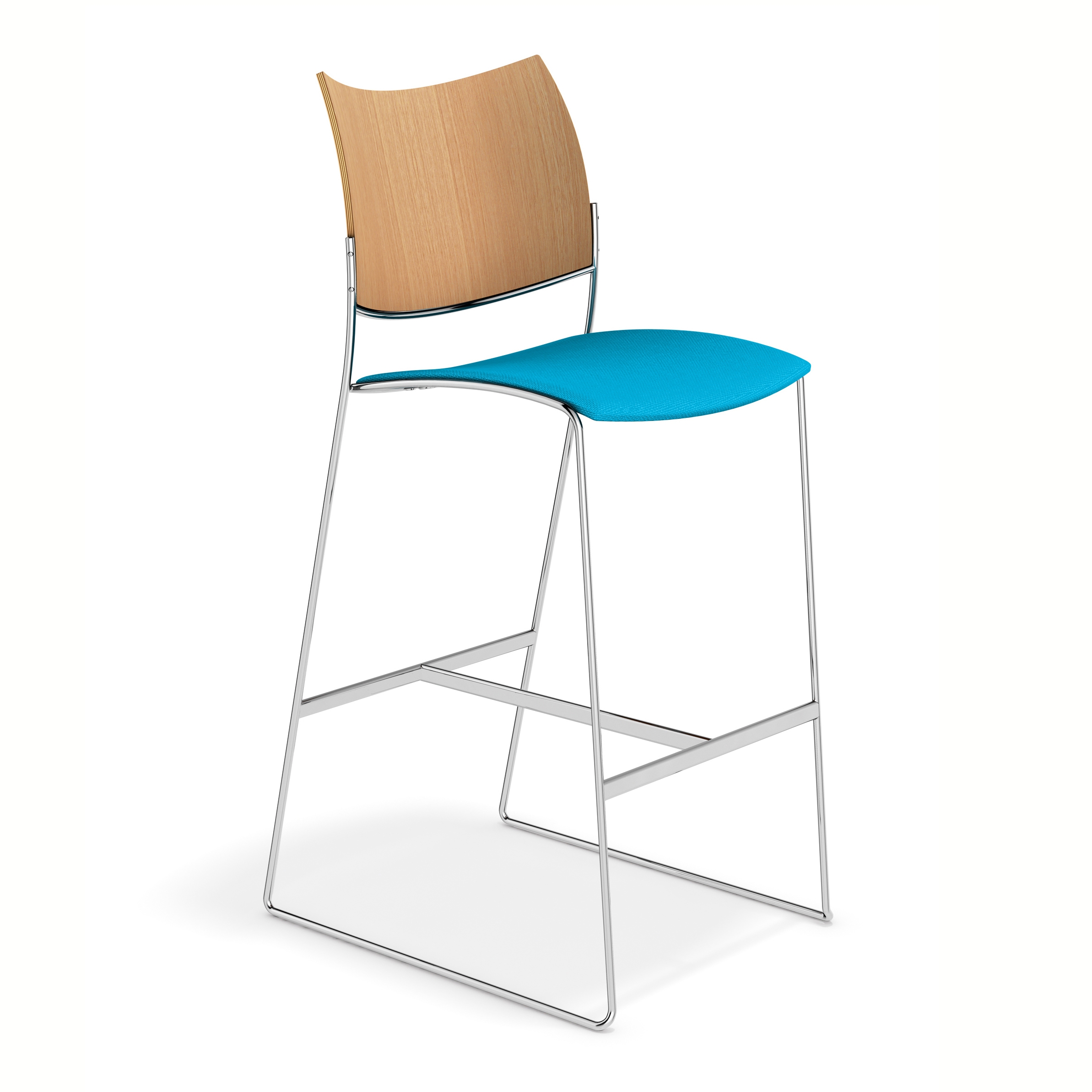 Display product Curvy Barstool from manufacturer Casala