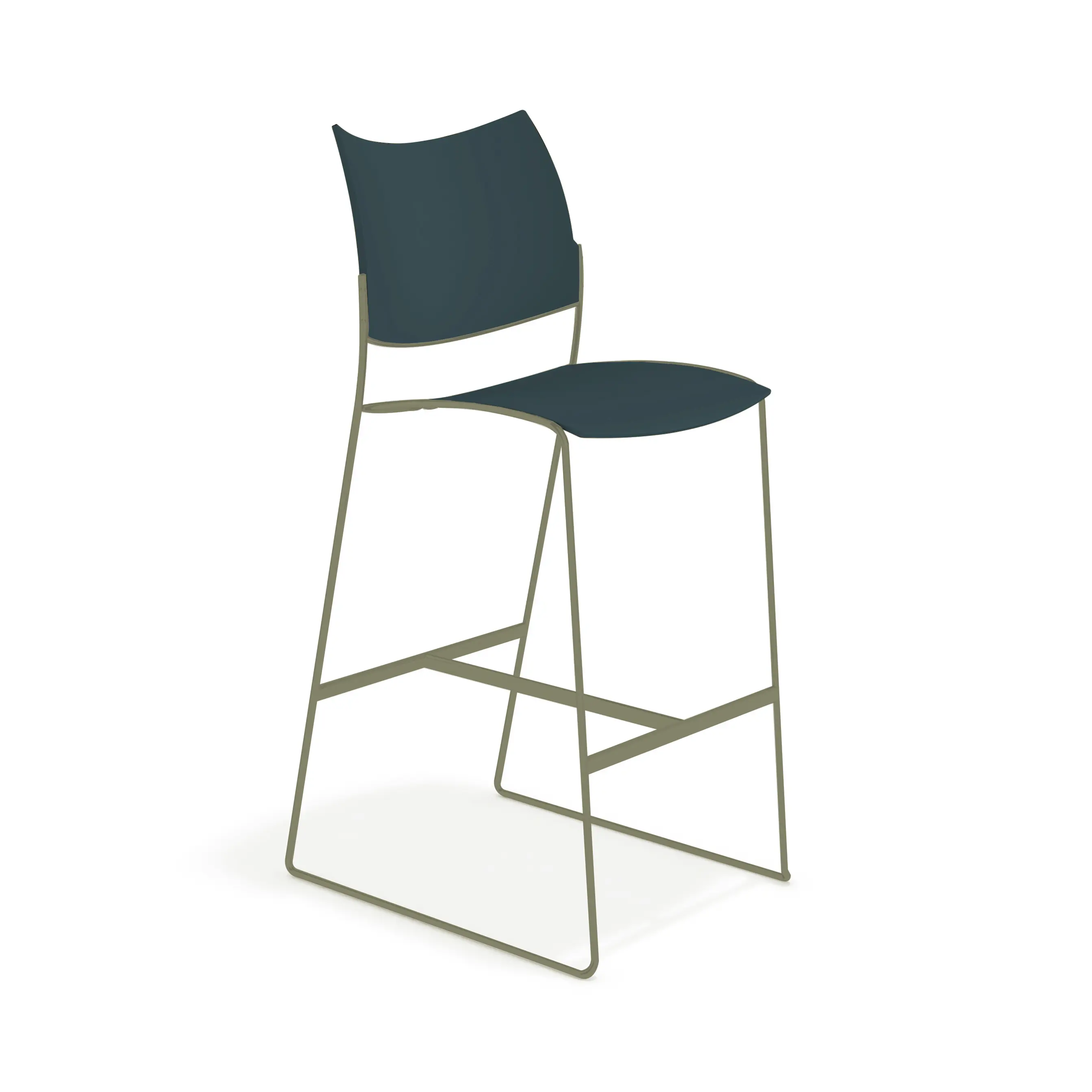 Casala - Curvy barstool Circular