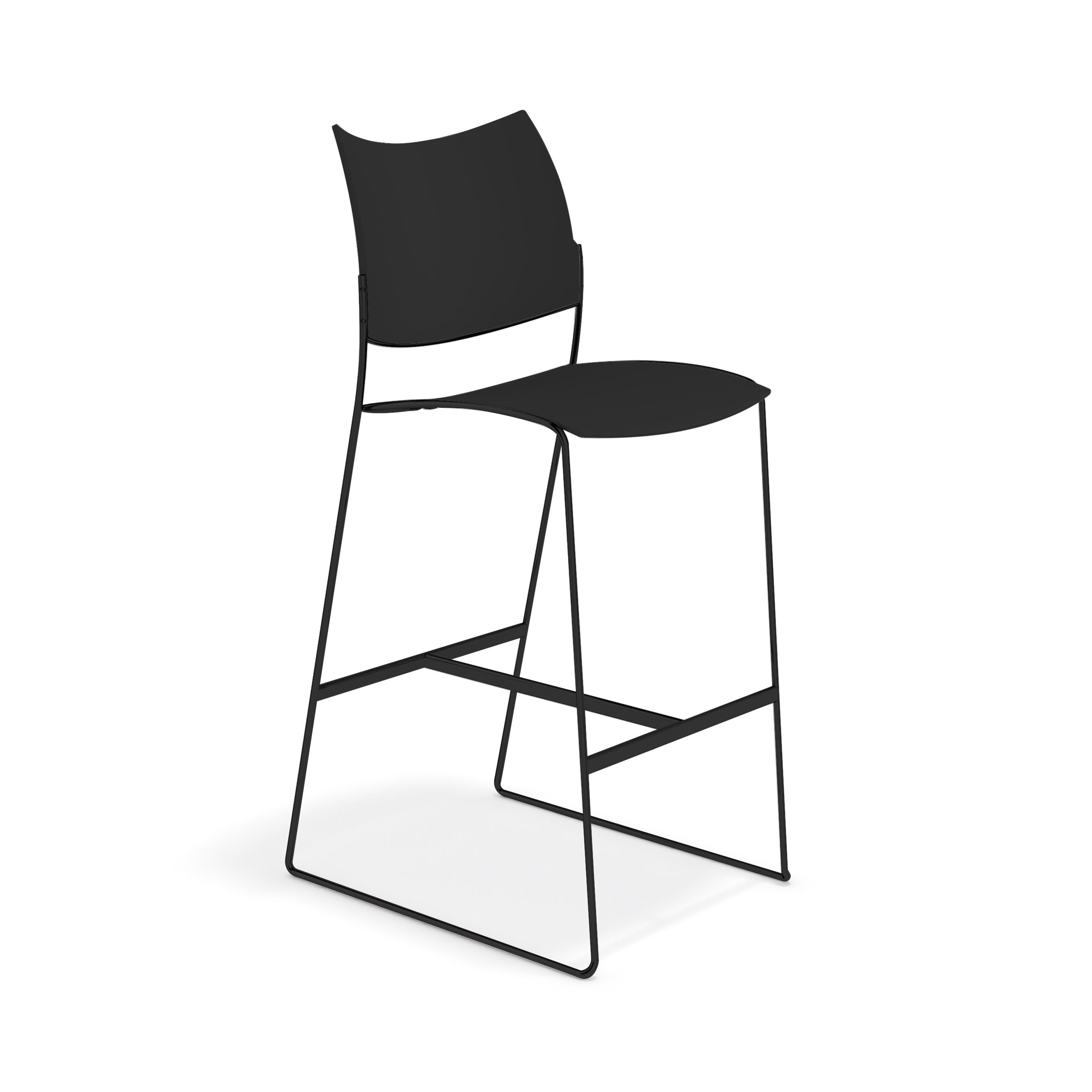 Curvy barstool Circular