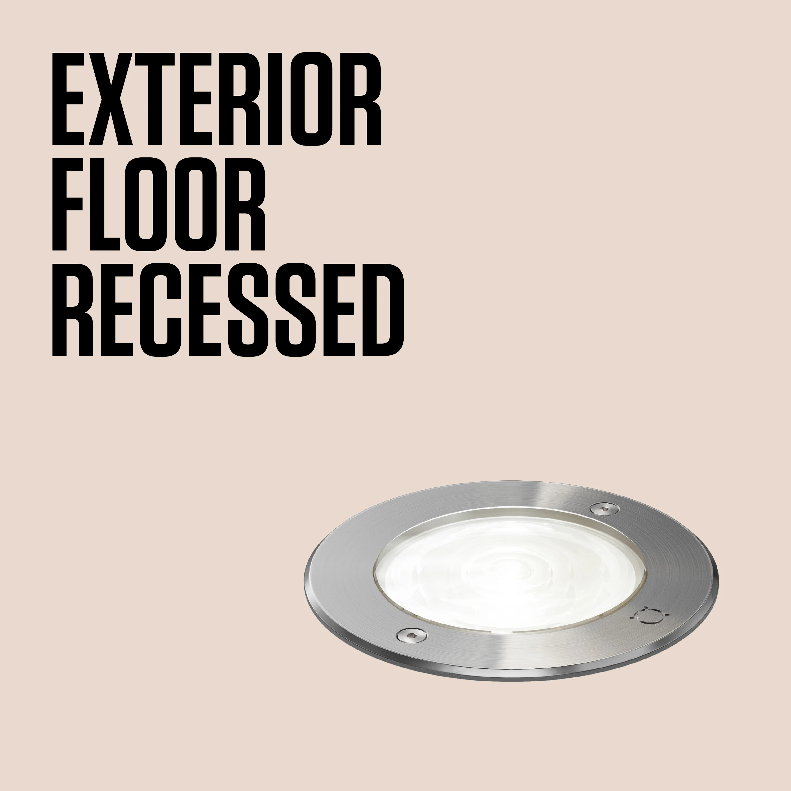 EXTERIOR FLOOR RECESSED
