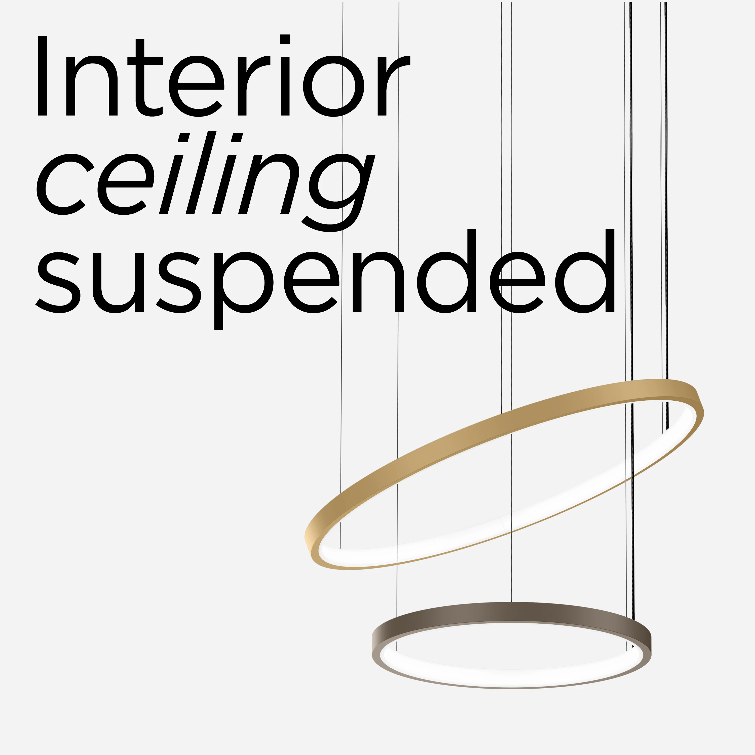 INTERIOR CEILING SUSPENDED