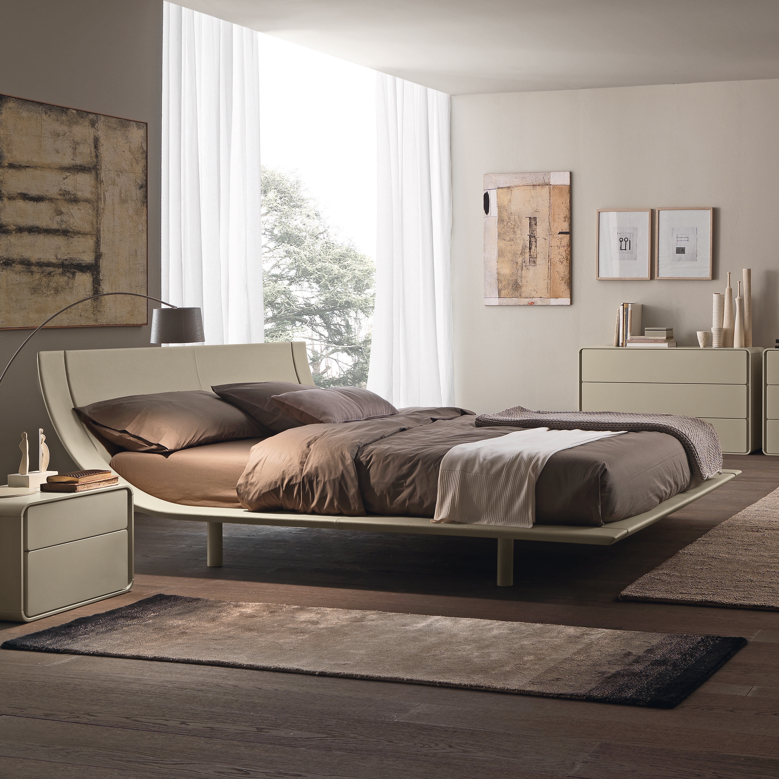 Produkt Aqua gepolstertes Bett des Herstellers Presotto anzeigen