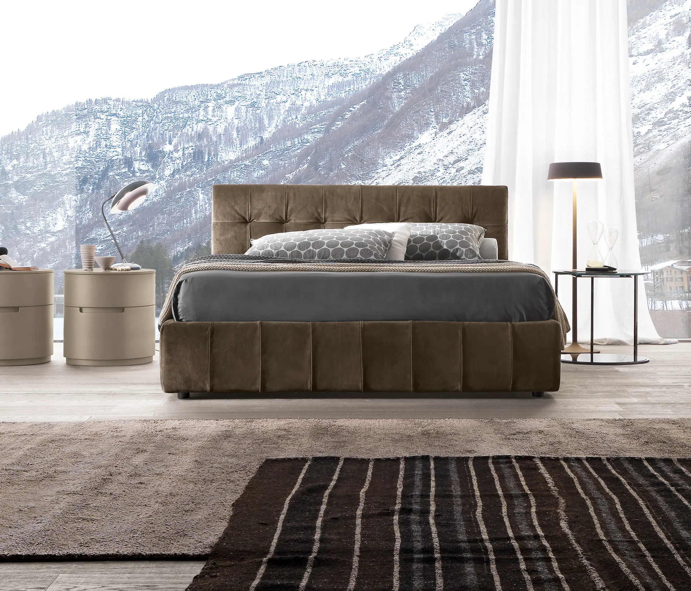 Presotto - Dado_capitonè  Bed