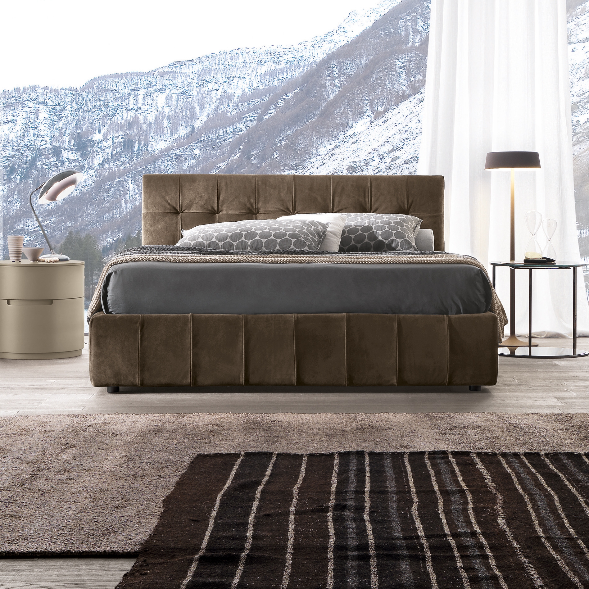 Produkt Dado_capitonè  Bett des Herstellers Presotto anzeigen