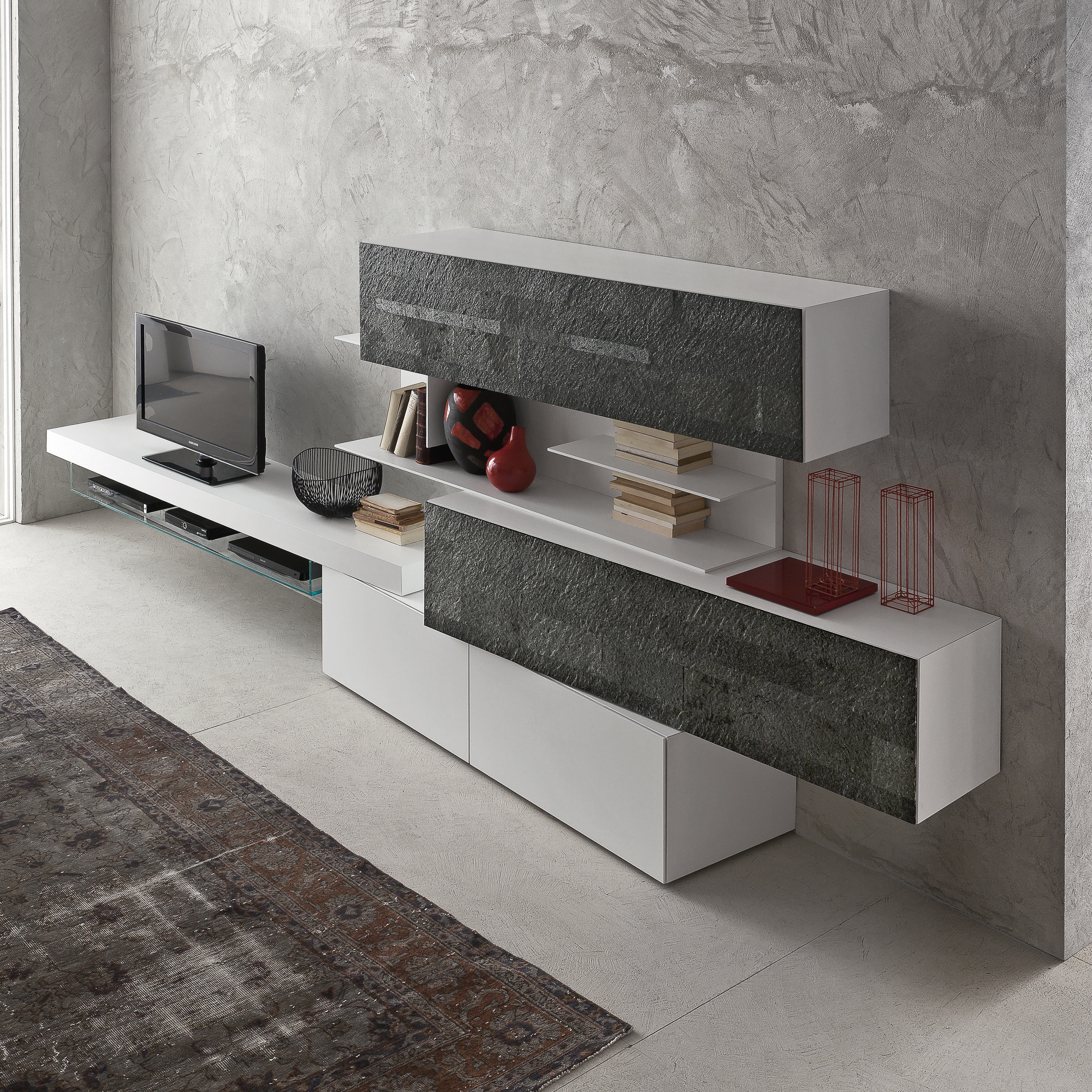 Display product inclinART Pietra from manufacturer Presotto