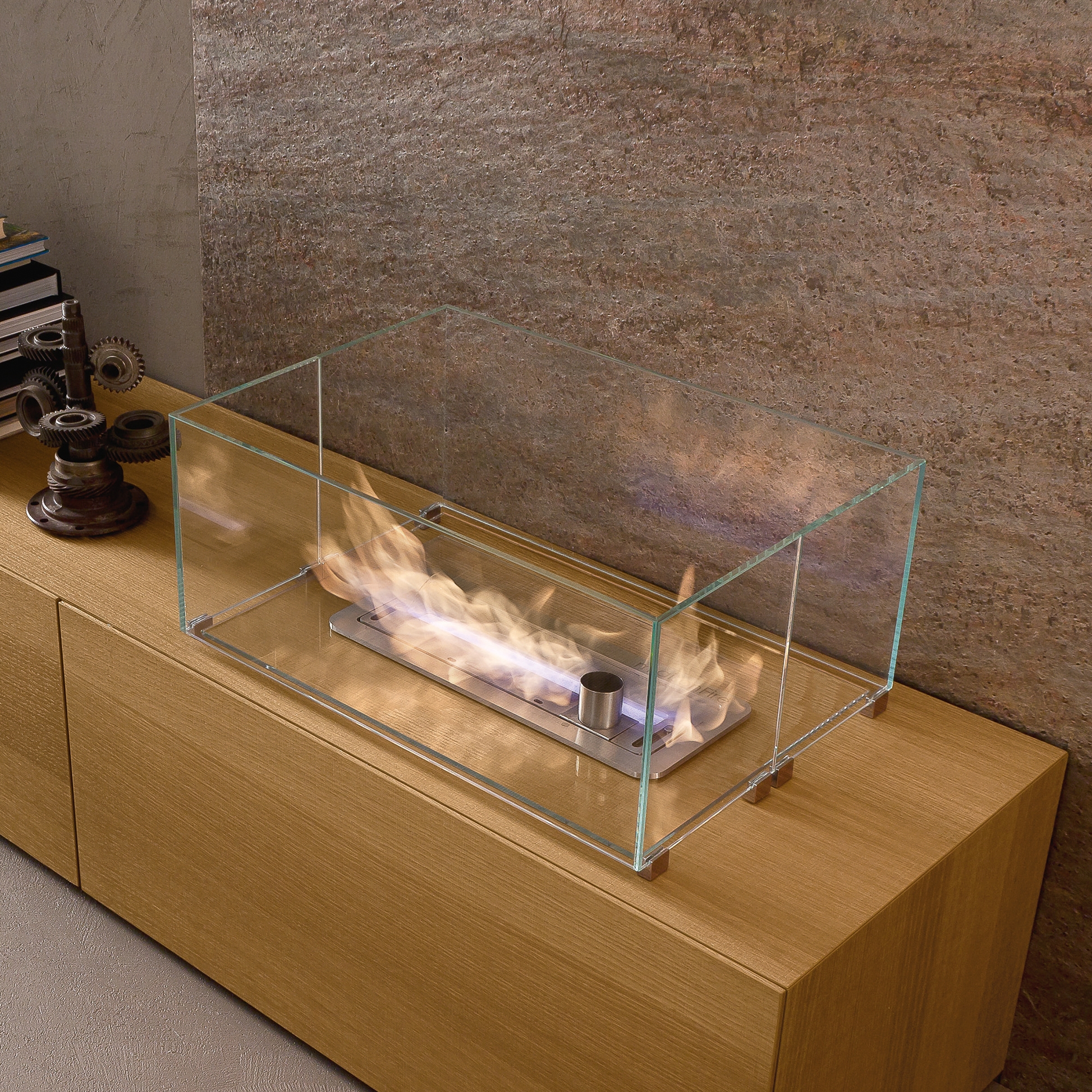 Display product Fireplaces bioethanol from manufacturer Presotto