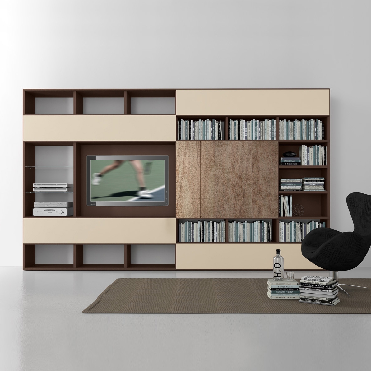 Display product Pari & Dispari Sliding door arrangements from manufacturer Presotto