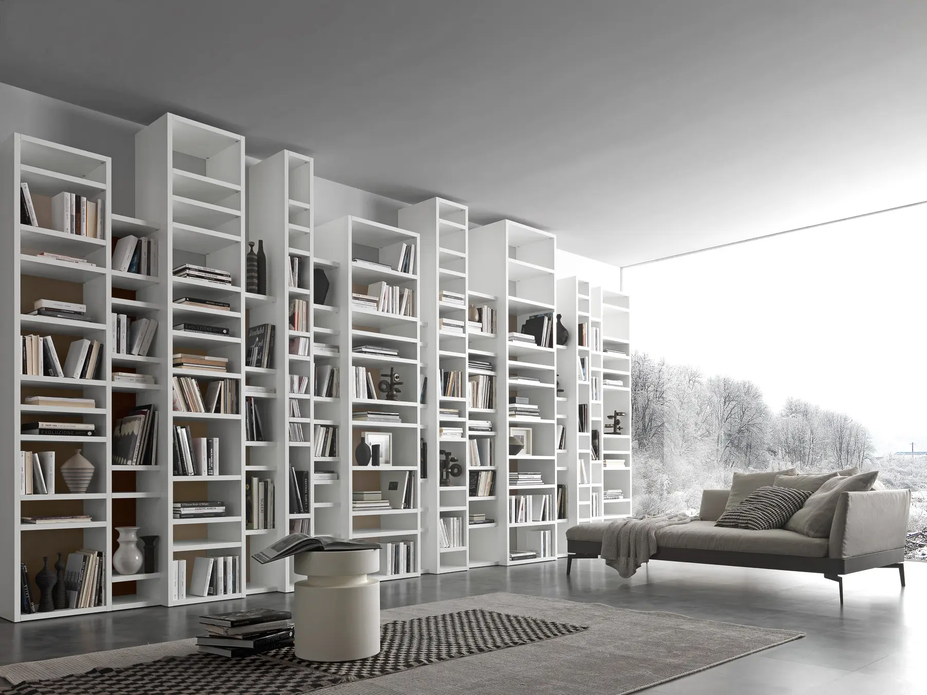 Presotto - Pari & Dispari Bookcases