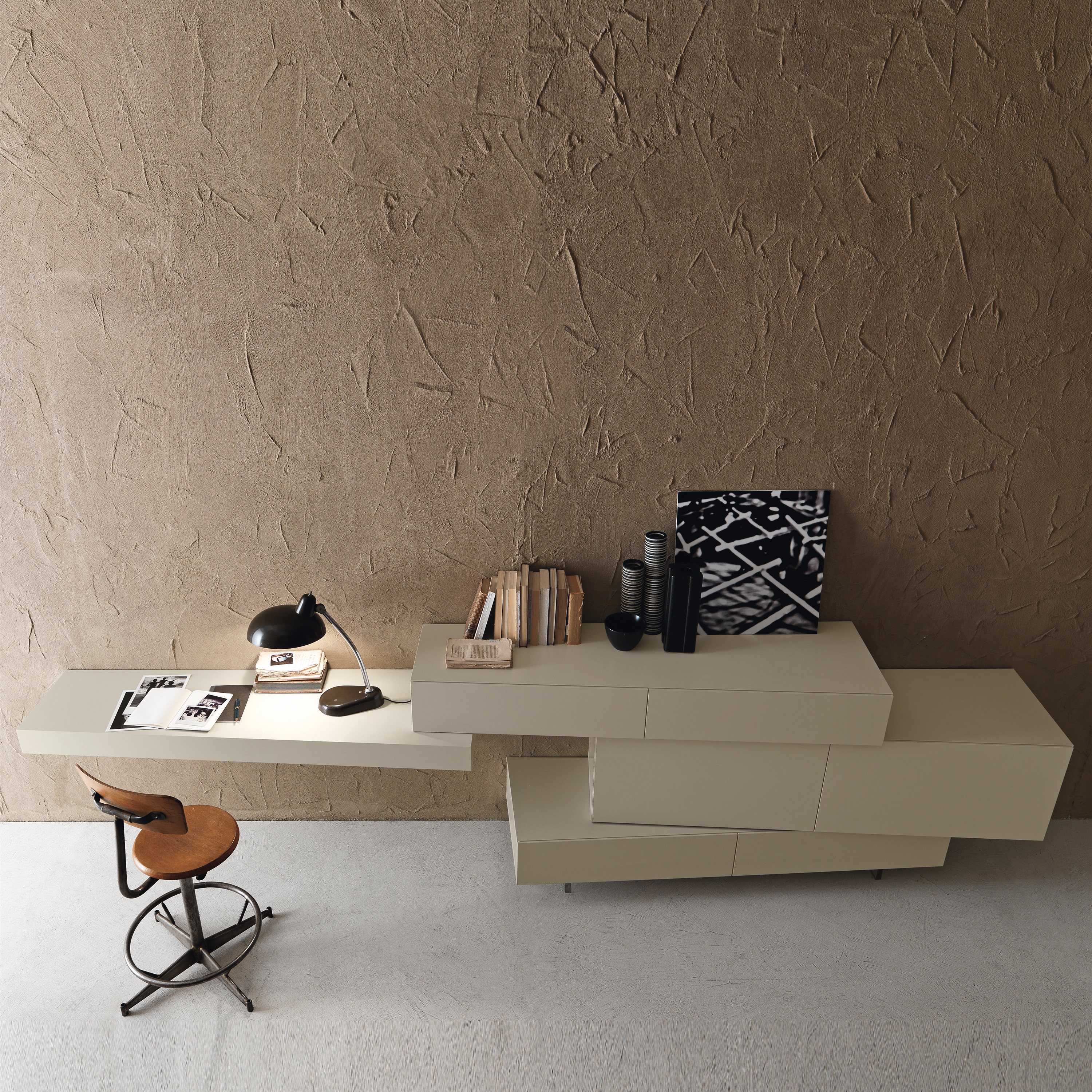 Display product Complementi Notte I-night system_inclinART_ console from manufacturer Presotto