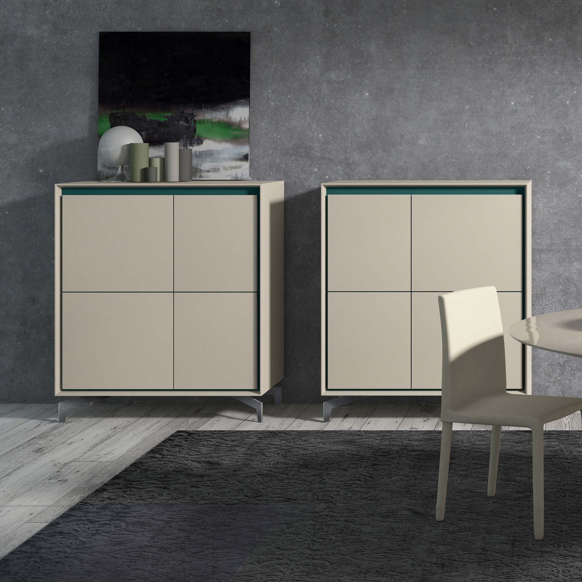 Neck sideboard