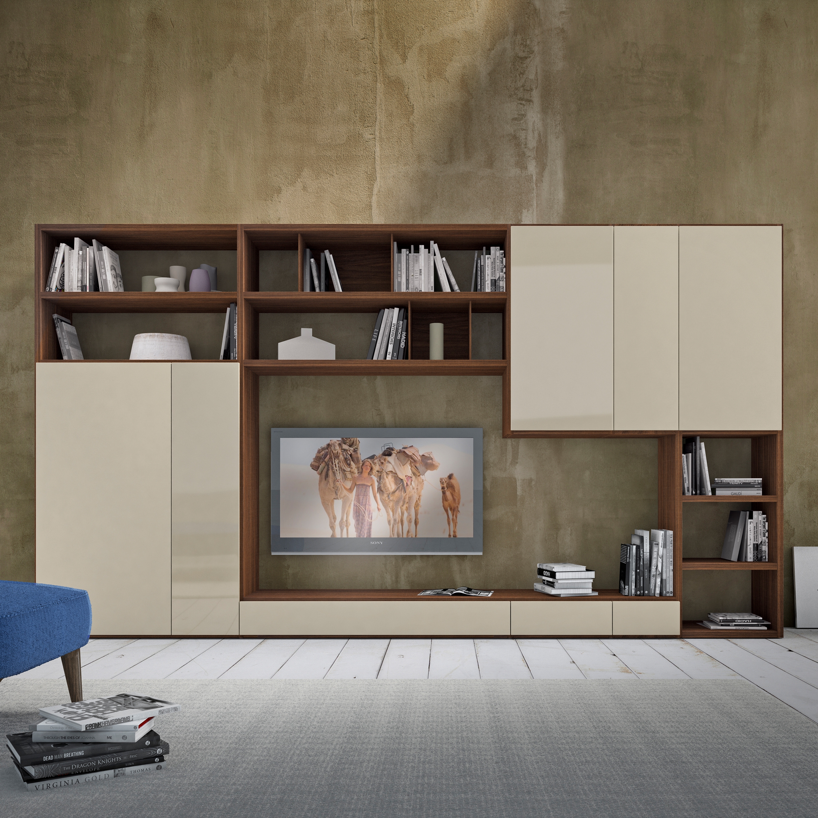Vertoon produk Pari & Dispari Swing door arrangements van vervaardiger Presotto