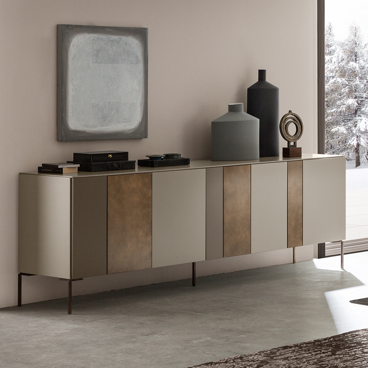Display product I-modulART sideboard from manufacturer Presotto