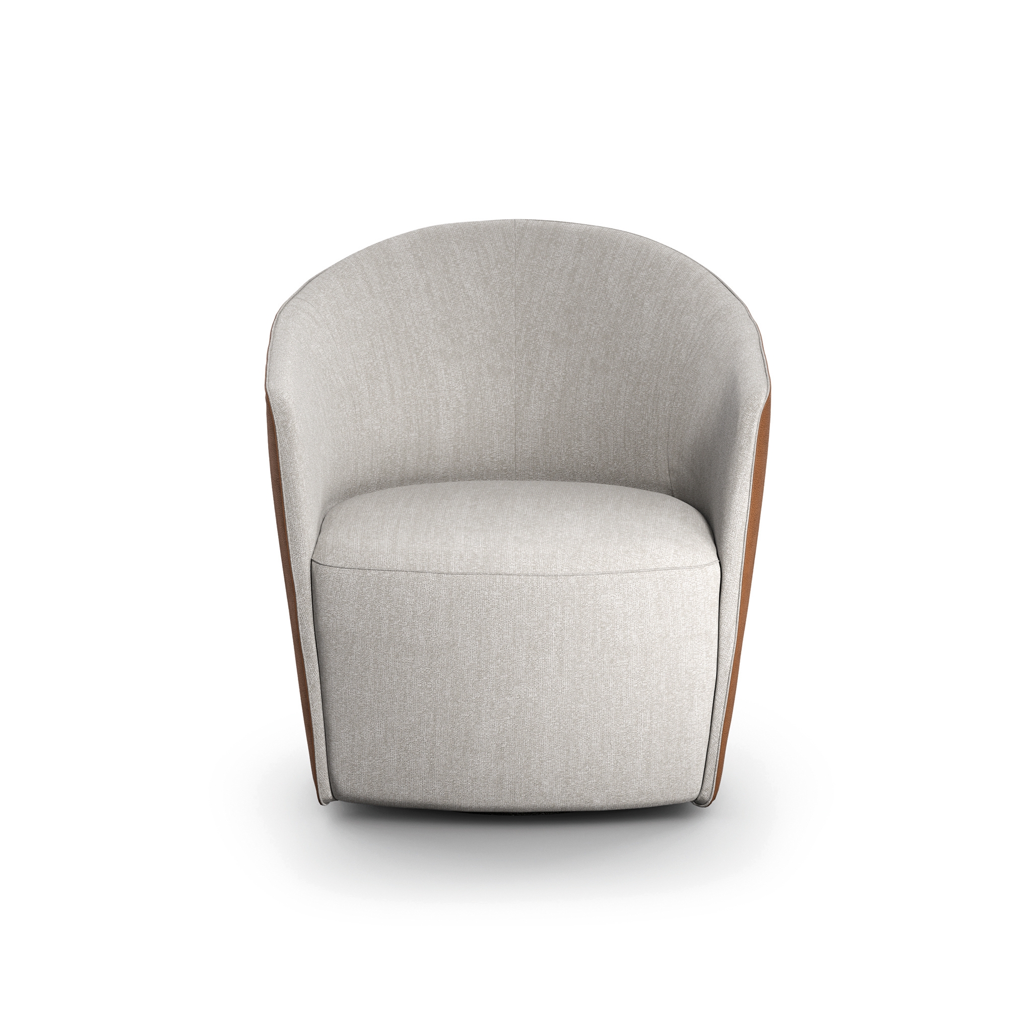 Display product Fuller Armchair and Pouf from manufacturer Presotto